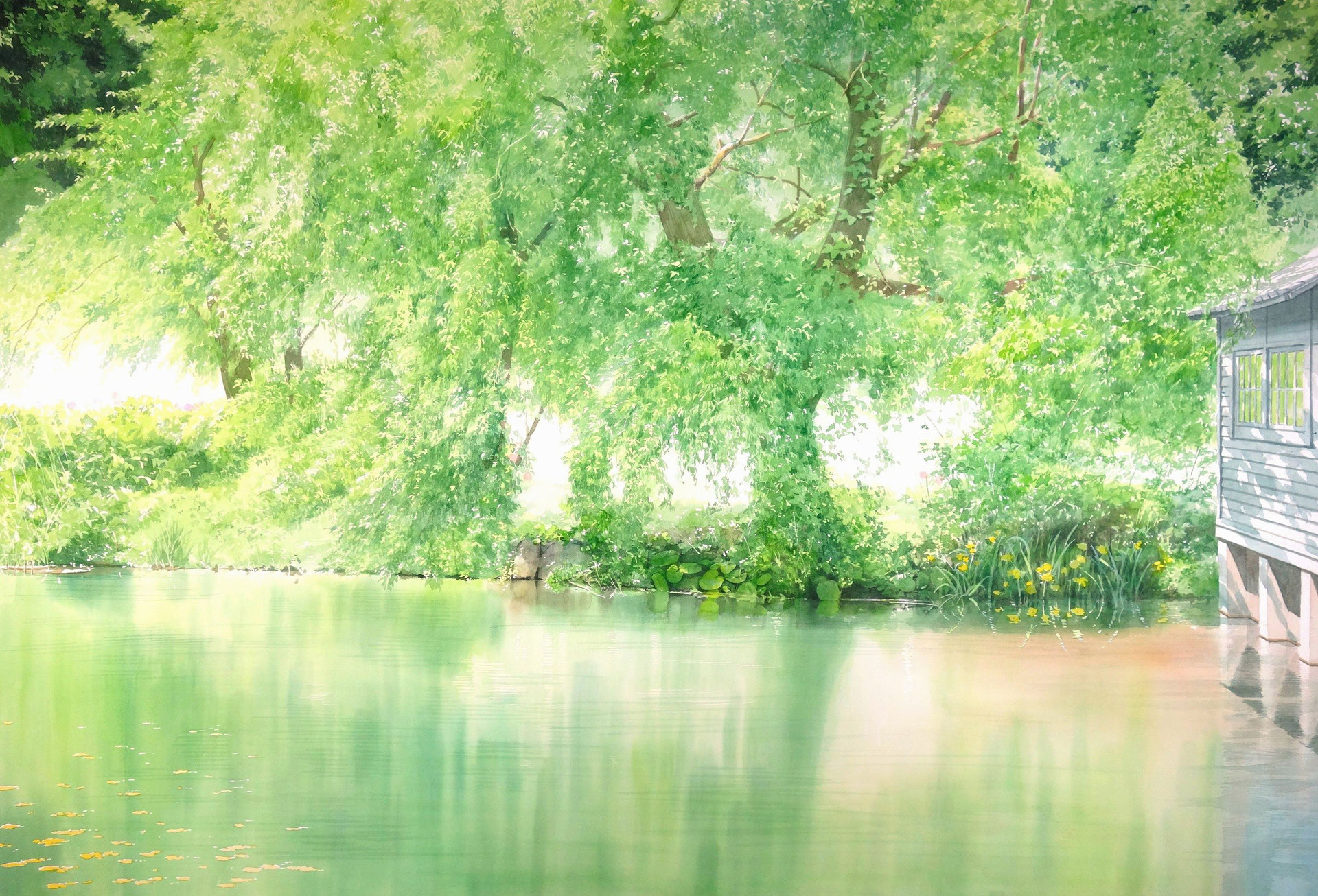 夏の水彩画帖 Summer - あべとしゆき水彩画ギャラリー
