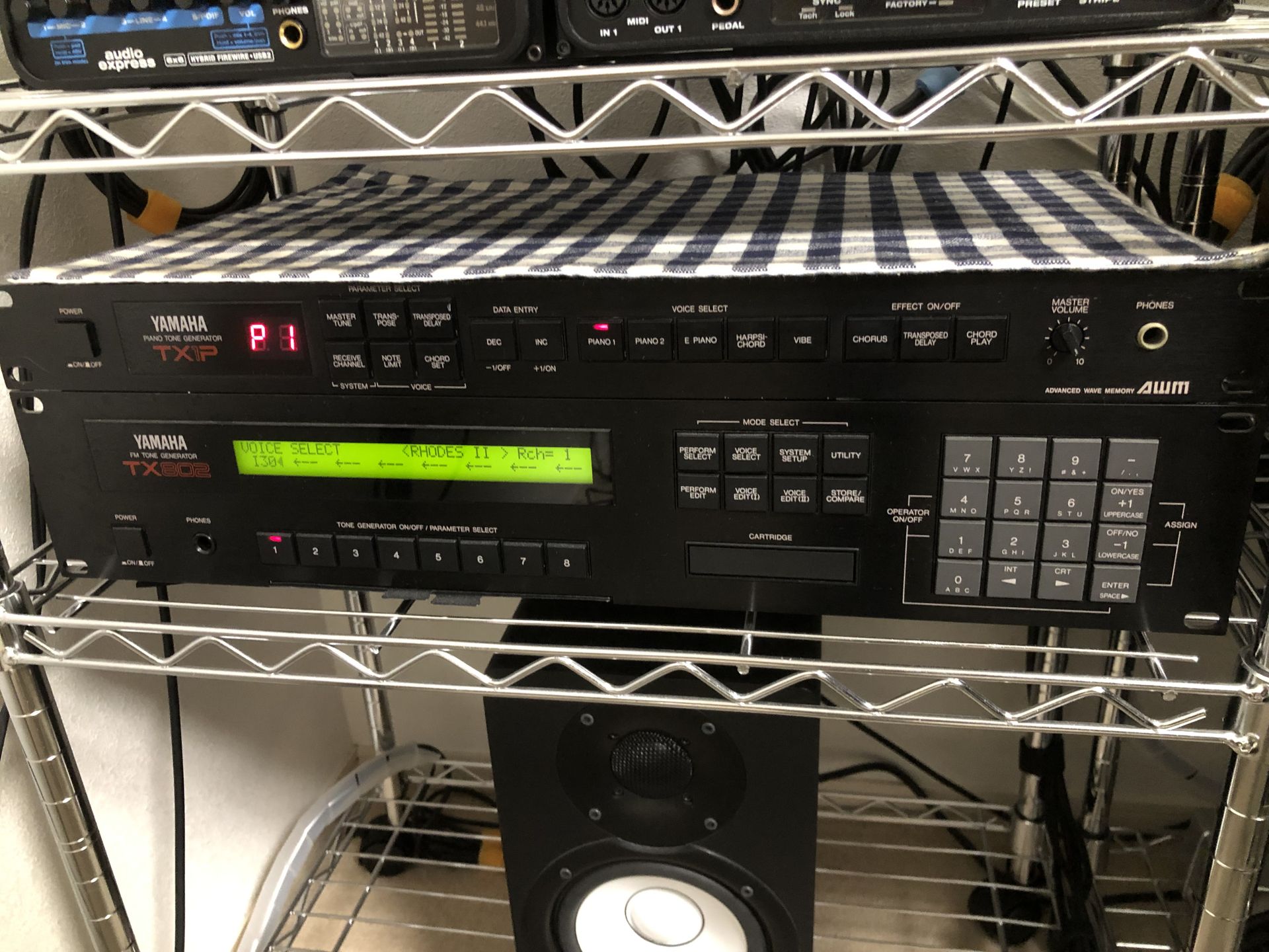 Yamaha / TX1P / テスト演奏 / TX816と音色重ねて弾いてみました
