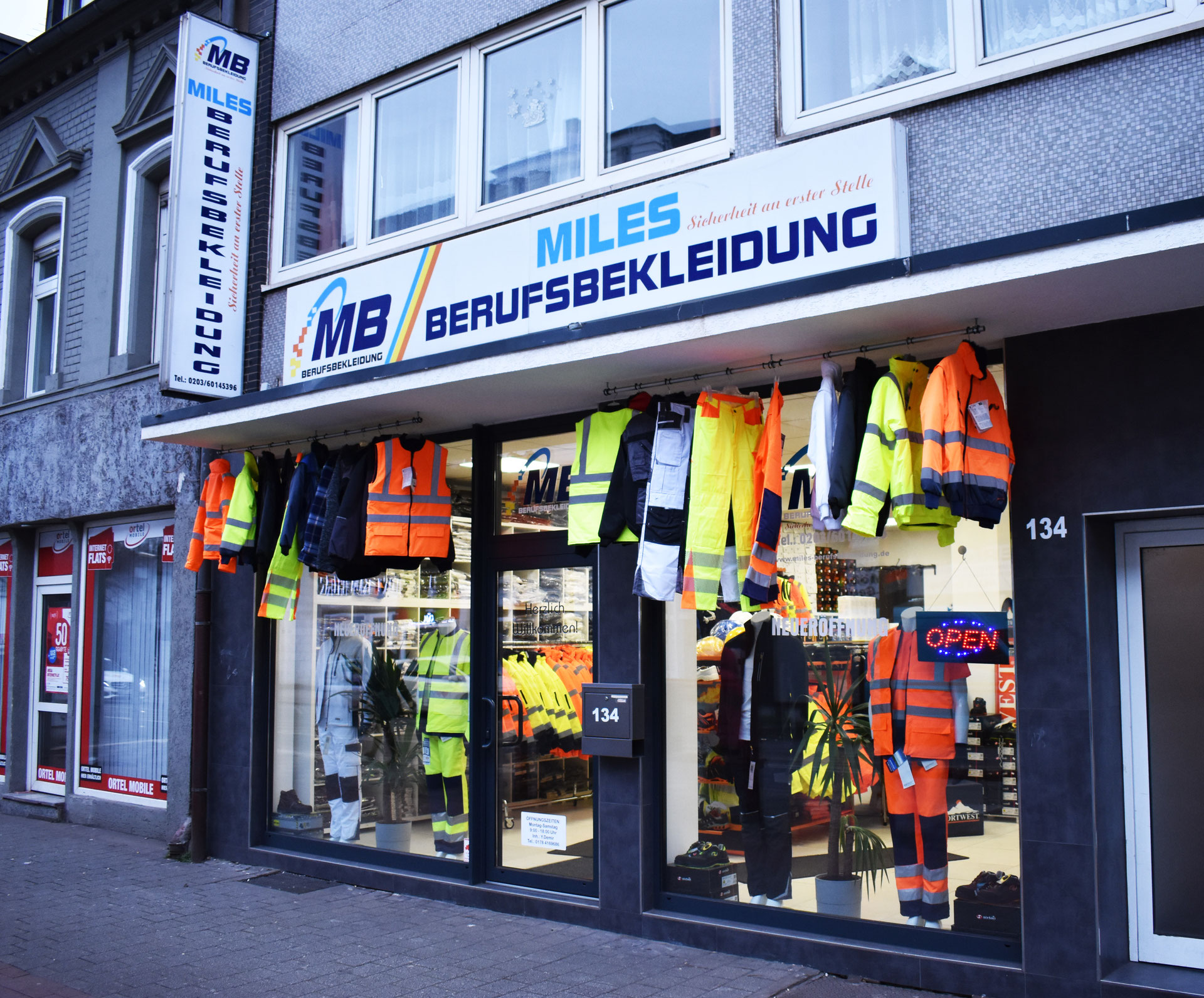 Sicherheit An Erster Stelle Miles Berufsbekleidung