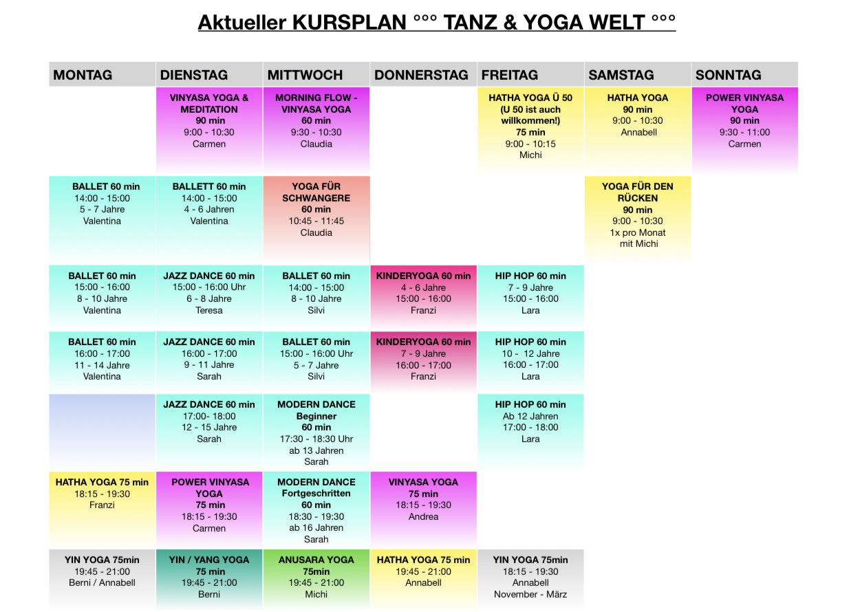 Welcome To My World Nadja Ehlert Tanz Yoga