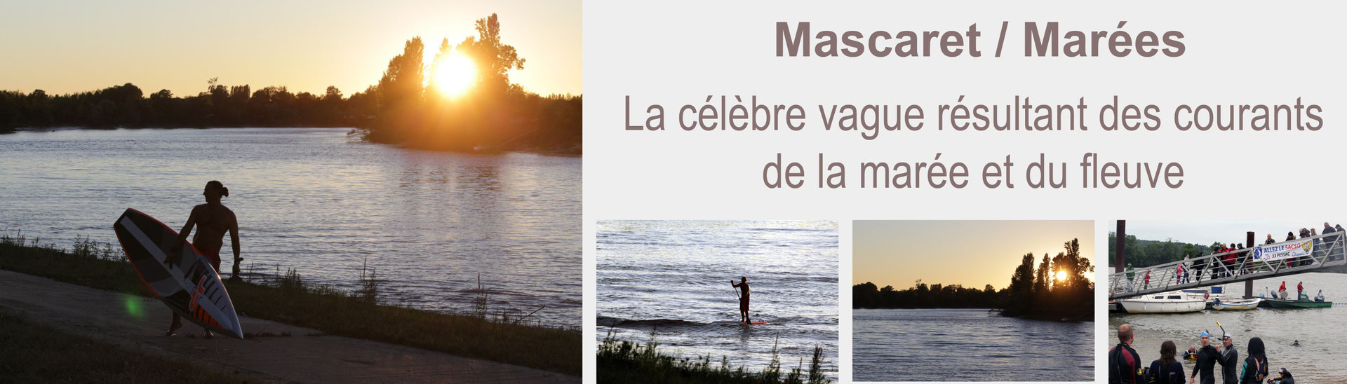 Le mascaret et les marées