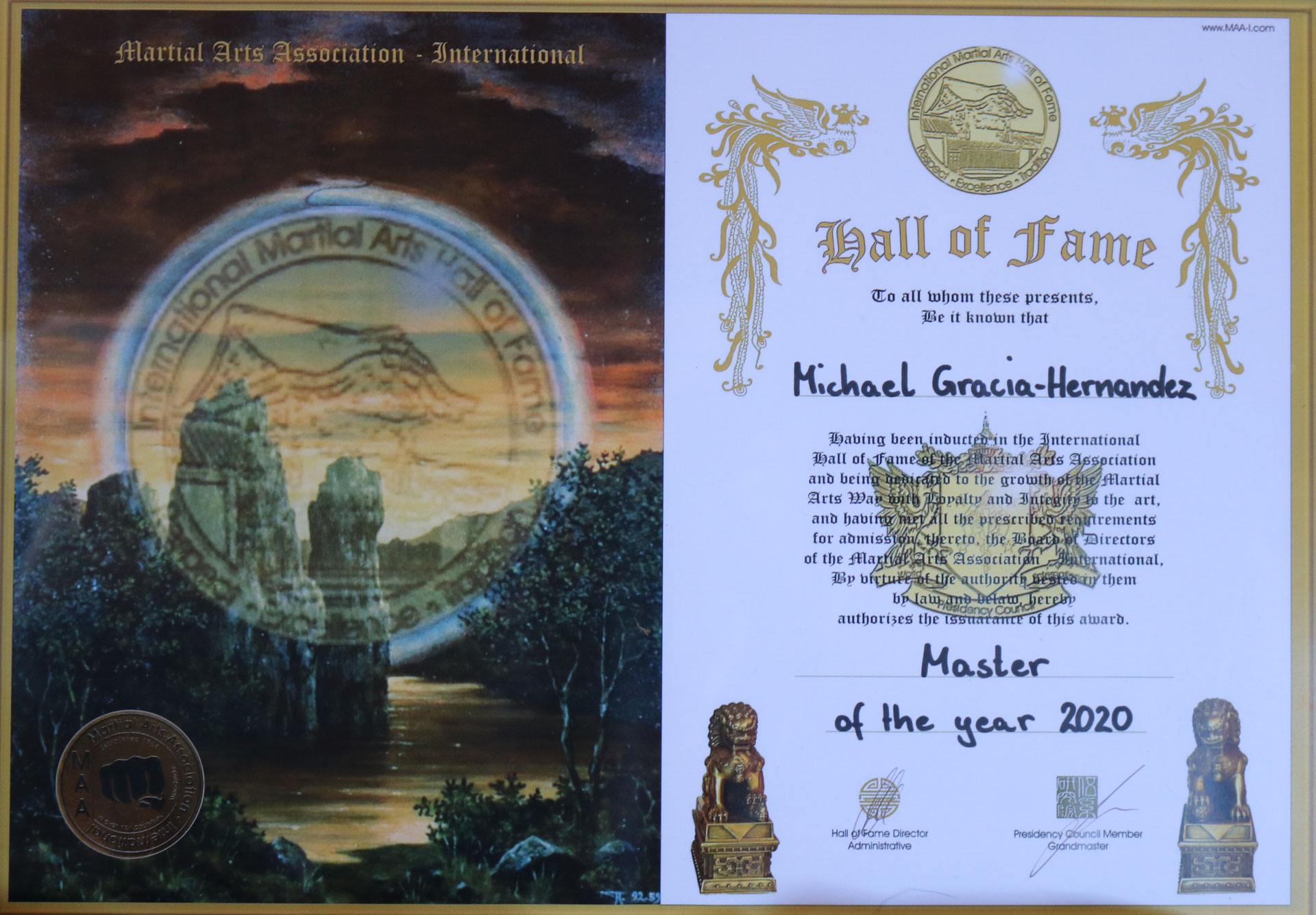 International MartialArts Hall of Fame kokuryudos seite!