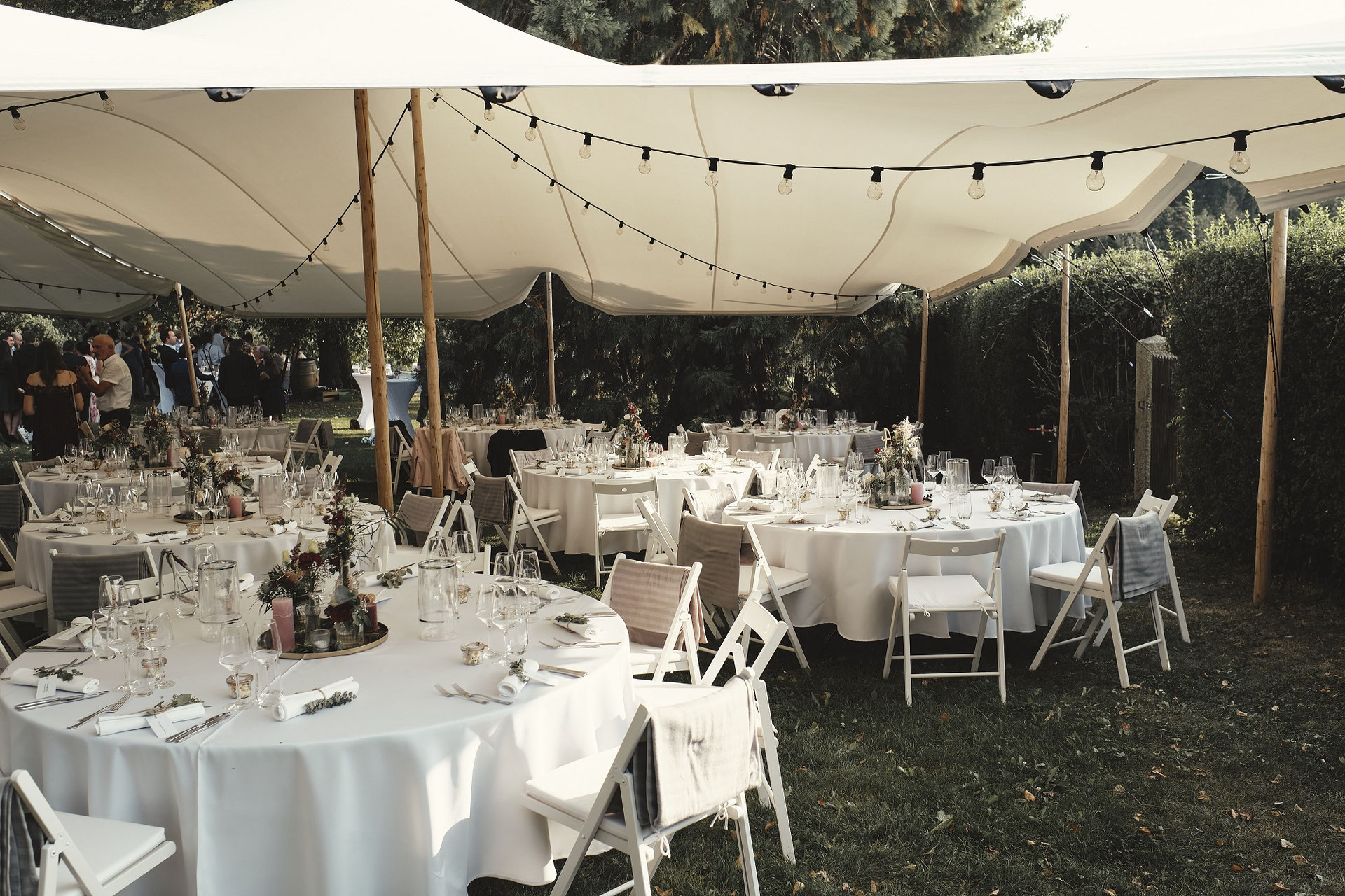 Hochzeit Im Eigenen Garten Zelt Stretchrent 