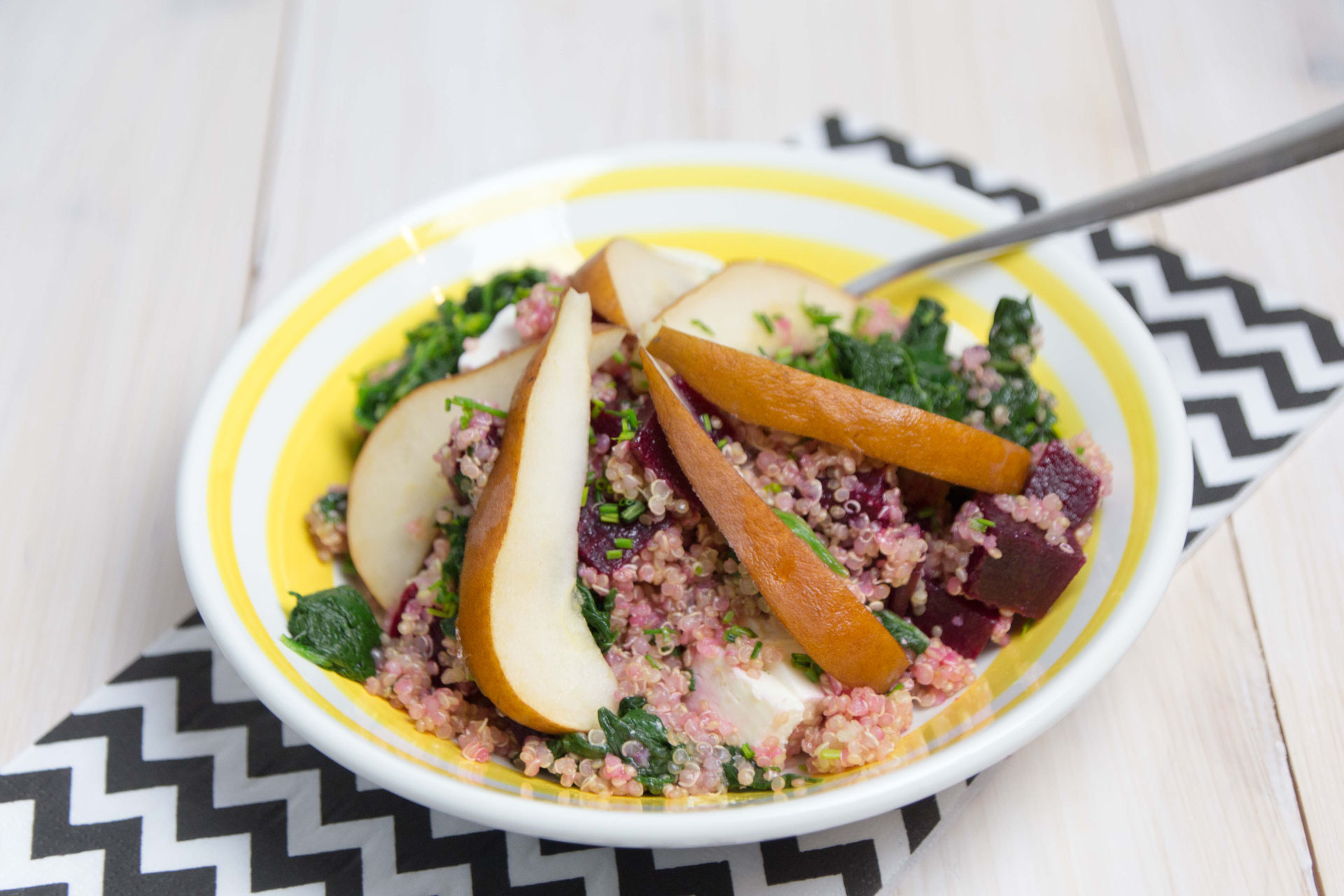 Winterlicher Quinoa-Salat. - Rezepte für Steamer & Dampfgarer | Steamhaus