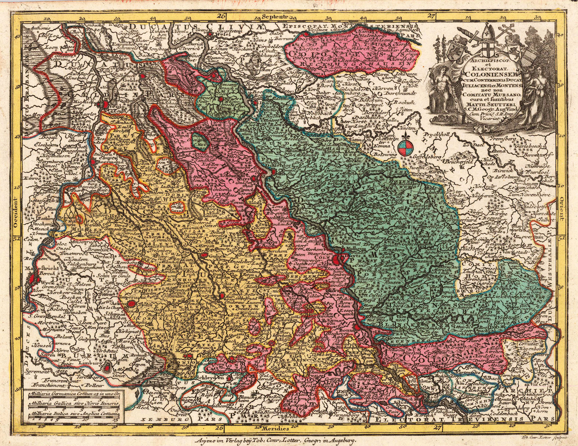 Geografie historisch: alte Karten - marlarchiv