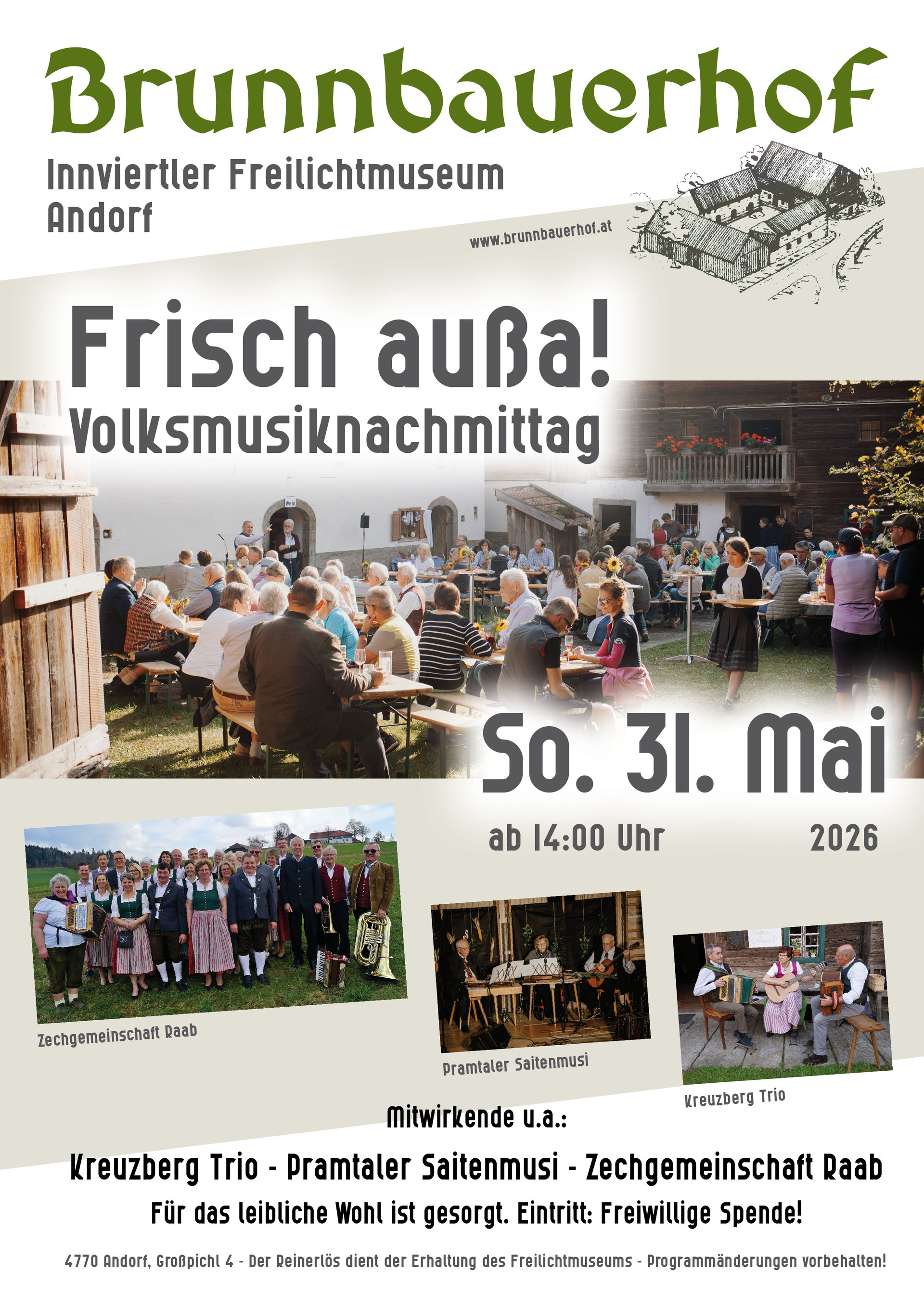 Innviertler Freilichtmuseum Brunnbauerhof