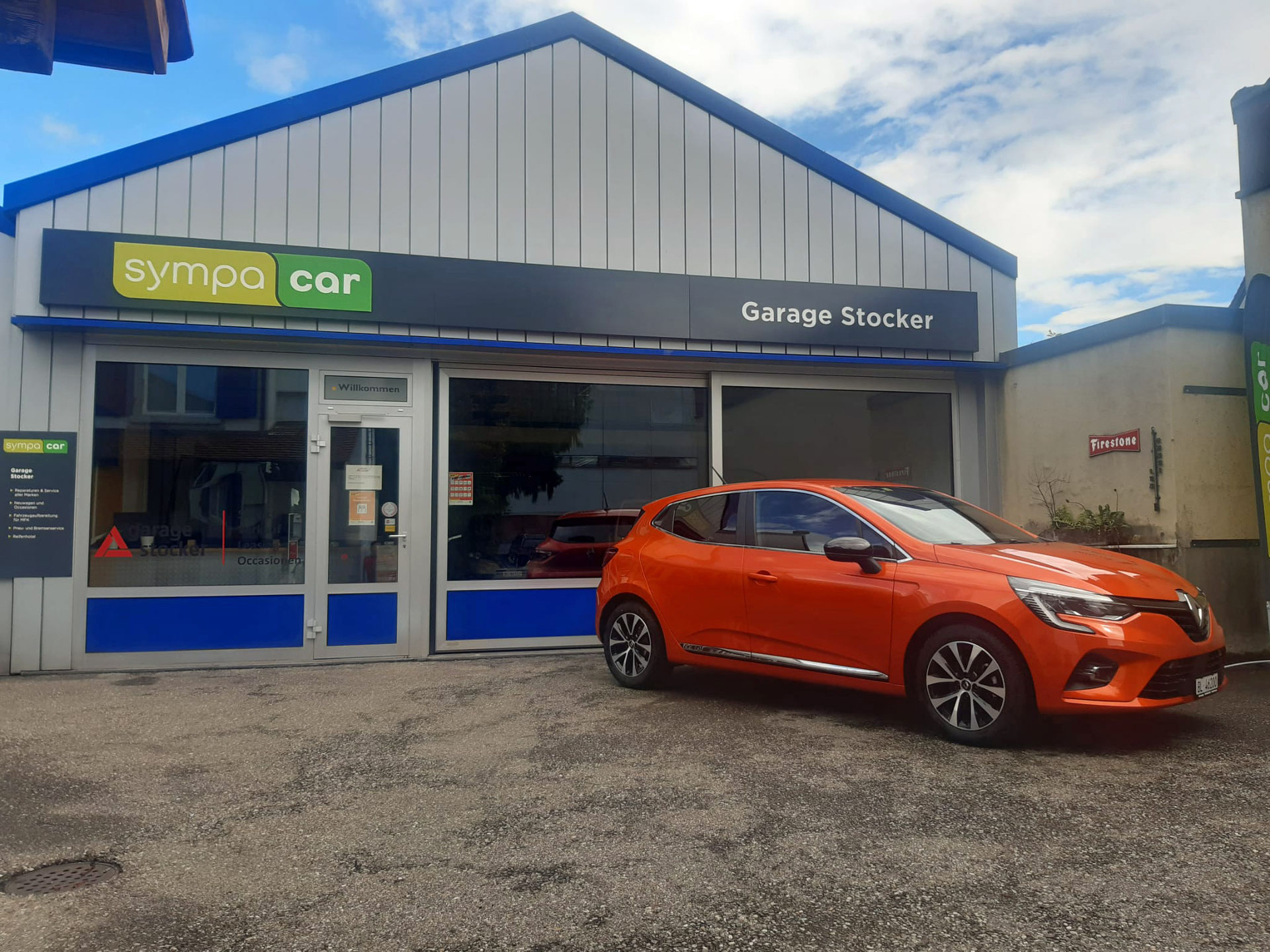 Renault Spezialist als sympacarPartner Garage Stocker Muttenz
