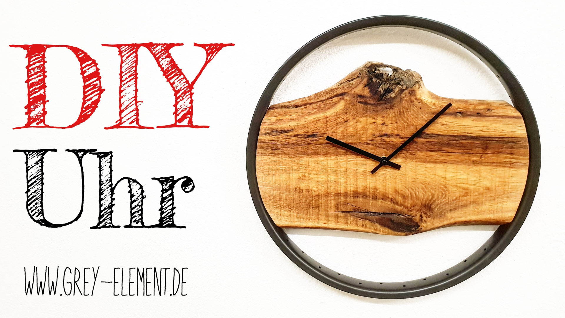 DIY Wanduhr Meine DIY Projekte mit Anleitungen zum Nachbauen