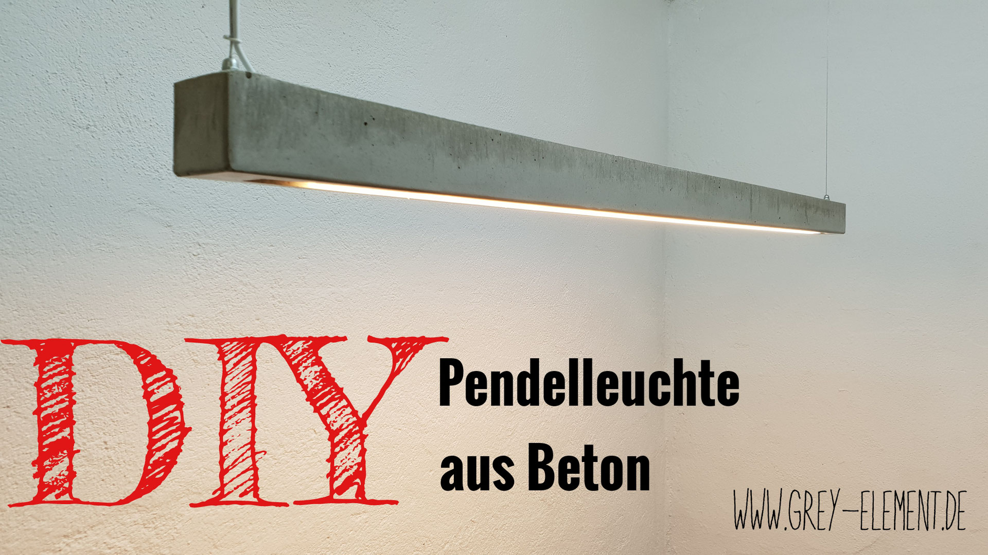 Diy Pendelleuchte Aus Beton Baue Dir Deine Designmobel Einfach Selbst Diy