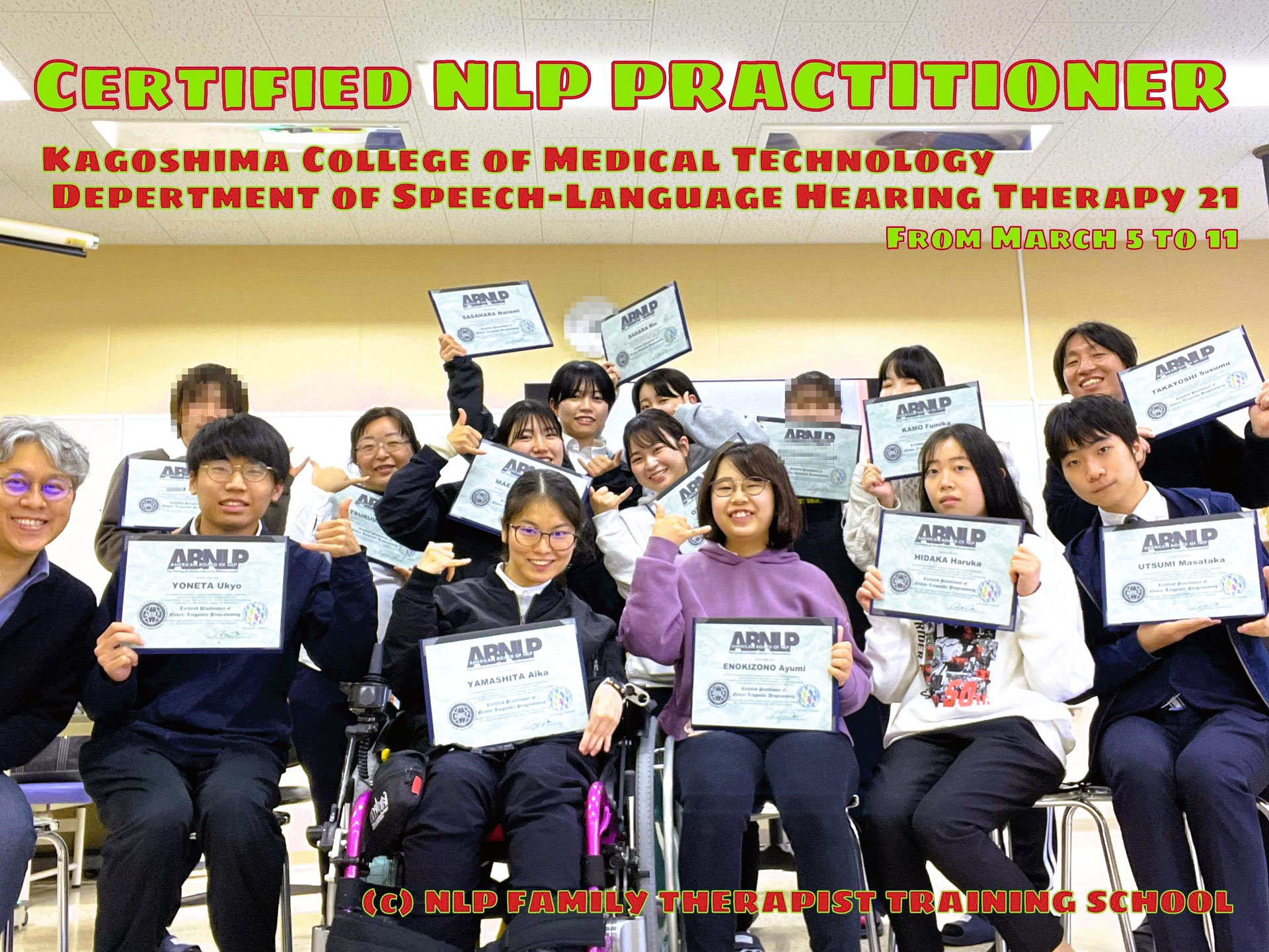 ABNLPコース修了生の声（2023） - 鹿児島 NLPファミリー