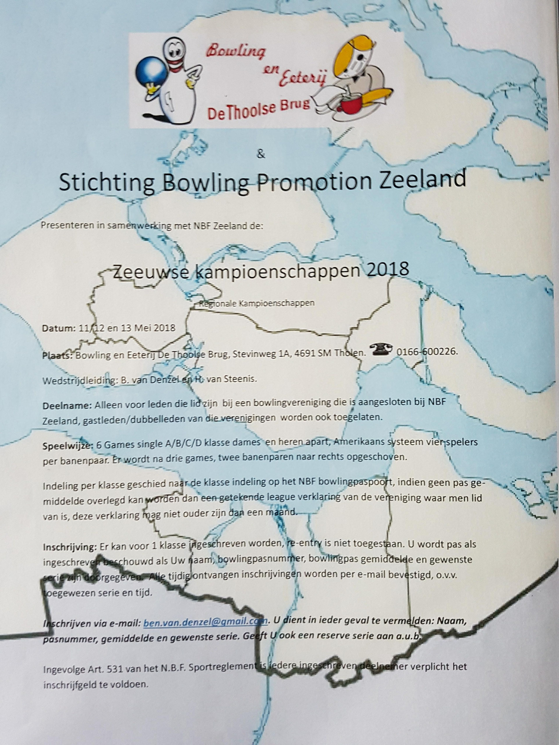 Zeeuws kampioenschap bowling in zeeland!