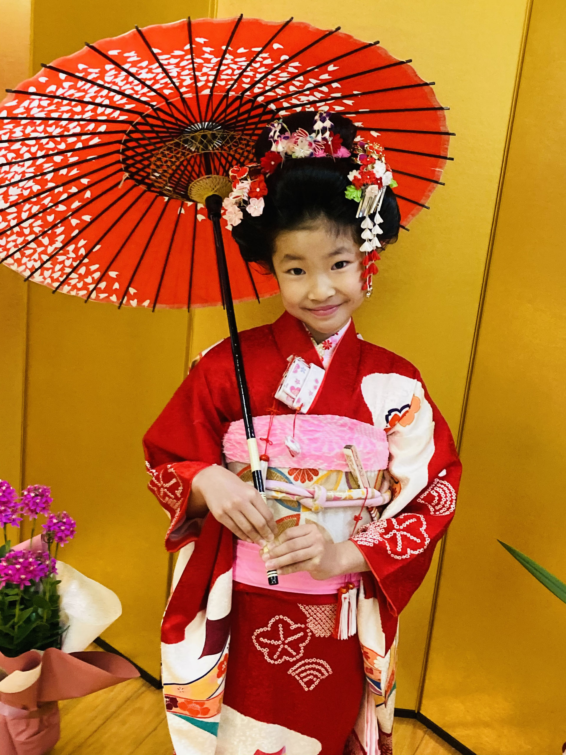 千葉市七五三レンタル 千葉市の日本舞踊衣裳化粧着付高級訪問着レンタル 葵総合アート企画