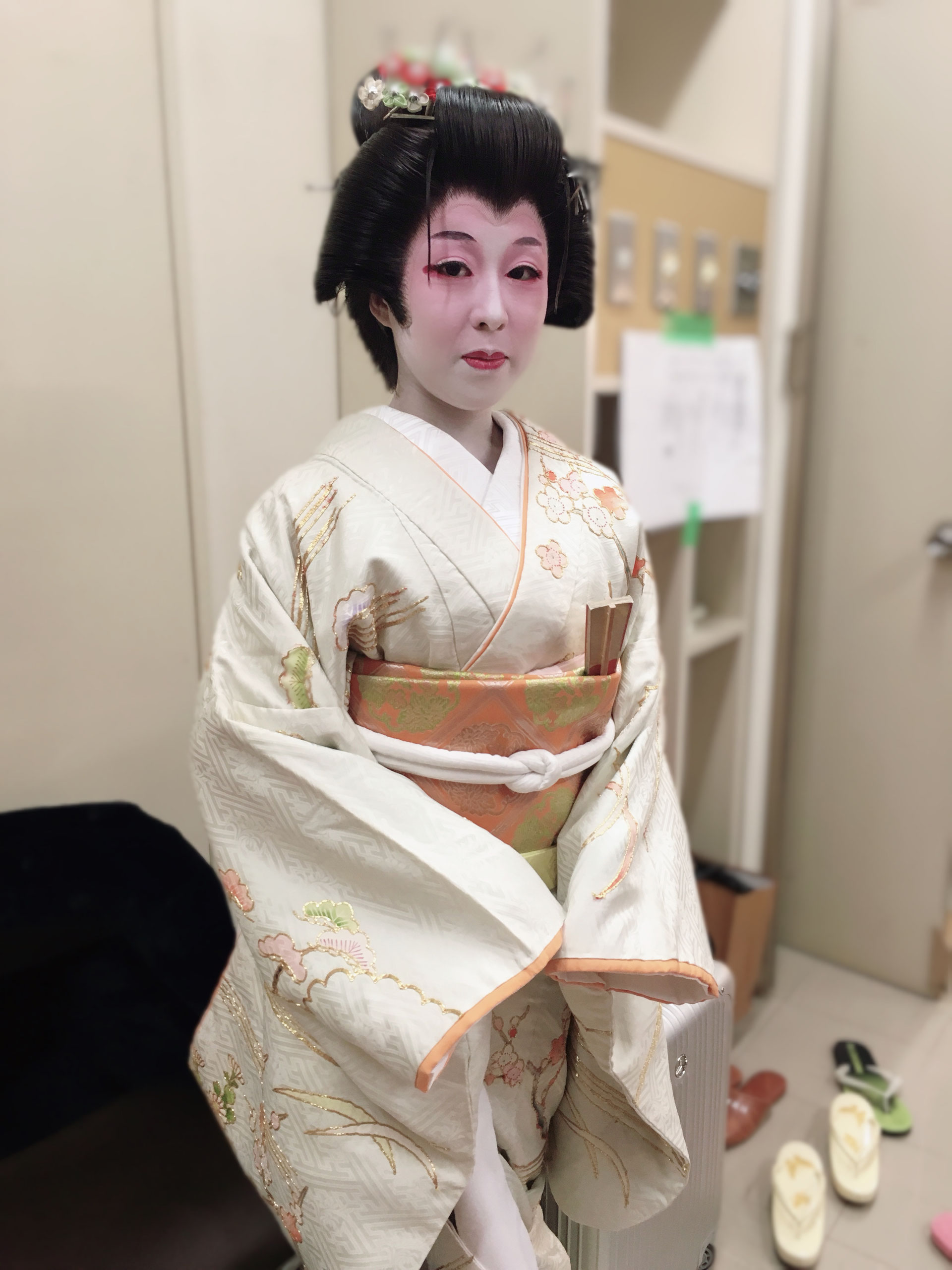 京扇堂 舞扇子 演目藤娘 日本舞踊 和装着物 伝統工芸 京扇堂 舞扇子 演目藤娘 日本舞踊 和装着物 伝統工芸