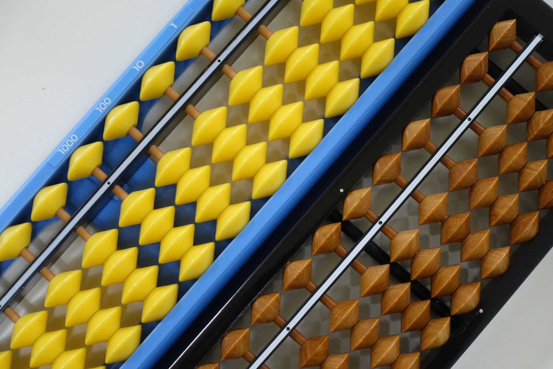 名工石原長蔵のそろばん