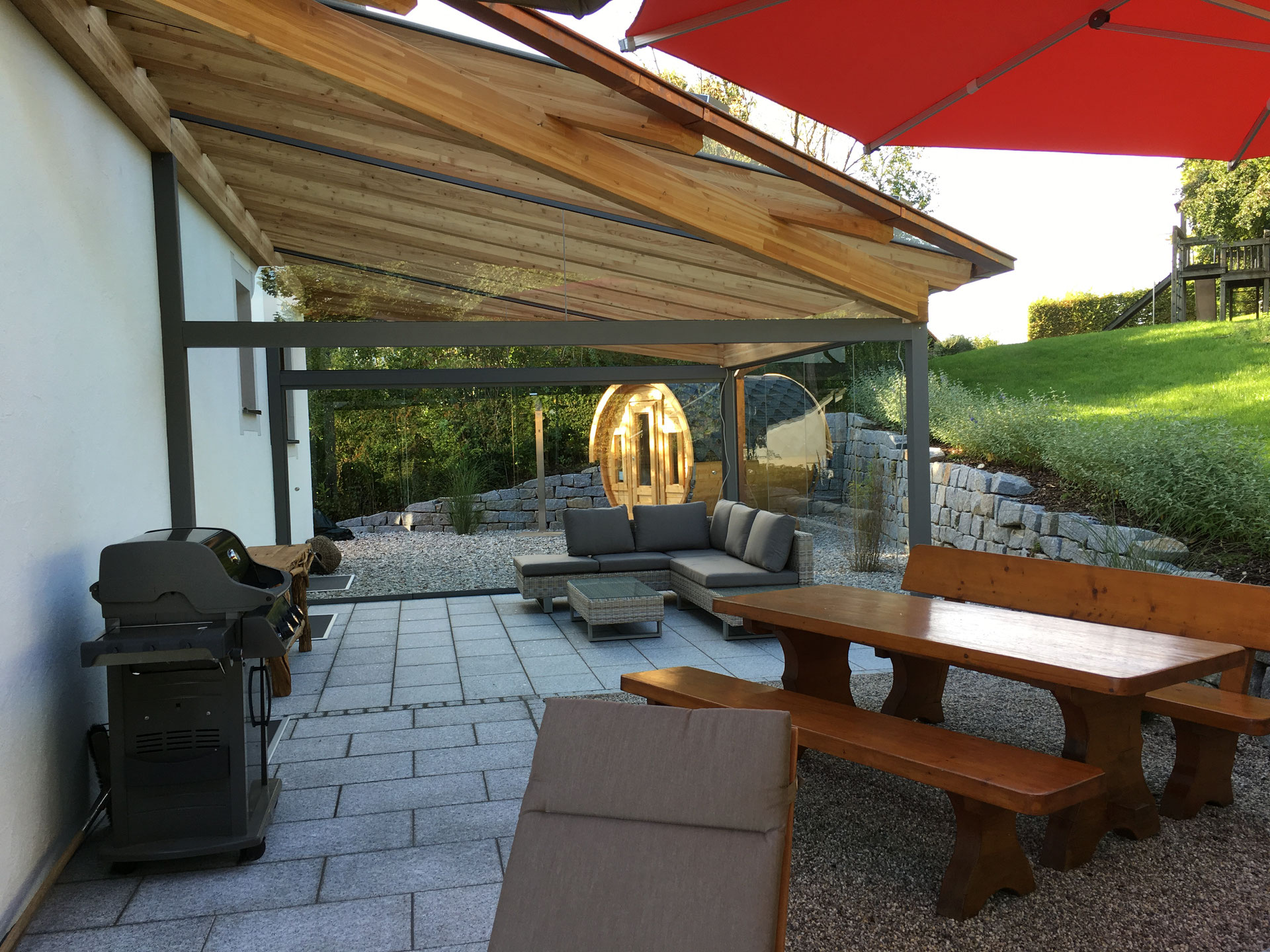 Alu Terrassenuberdachung In Pfarrkirchen Rottal Inn Oberhauser