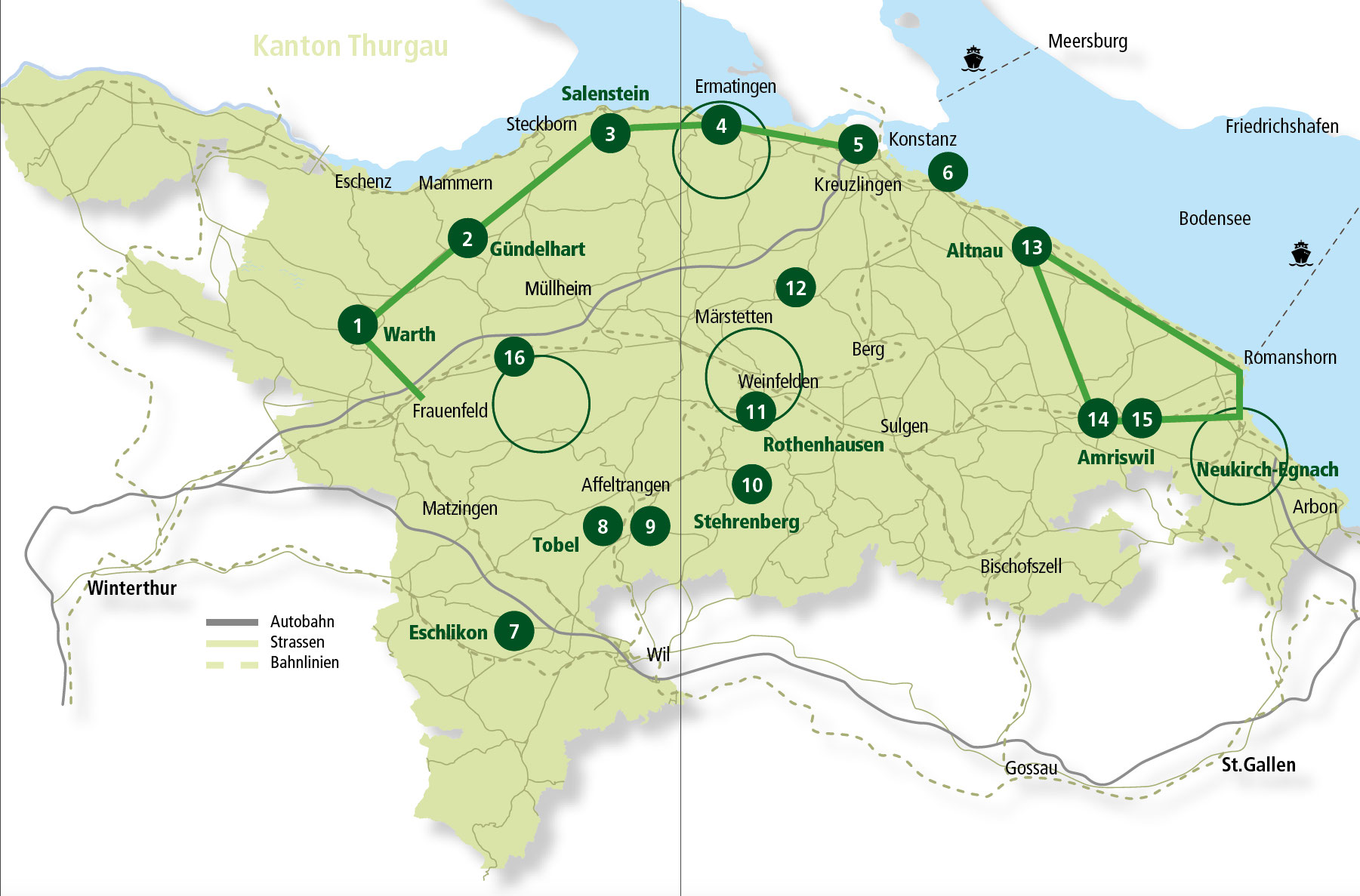 Bauerngärten - Bauerngarten-Route Thurgau
