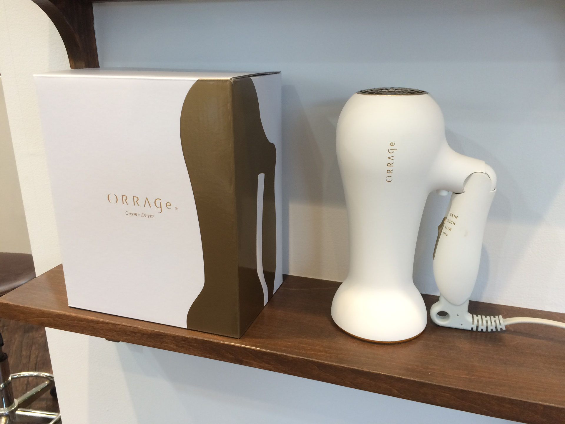 オラージュ♡ドライヤー ORRAGE オラージュ ドライヤー マイナスイオン 赤外線 美顔器