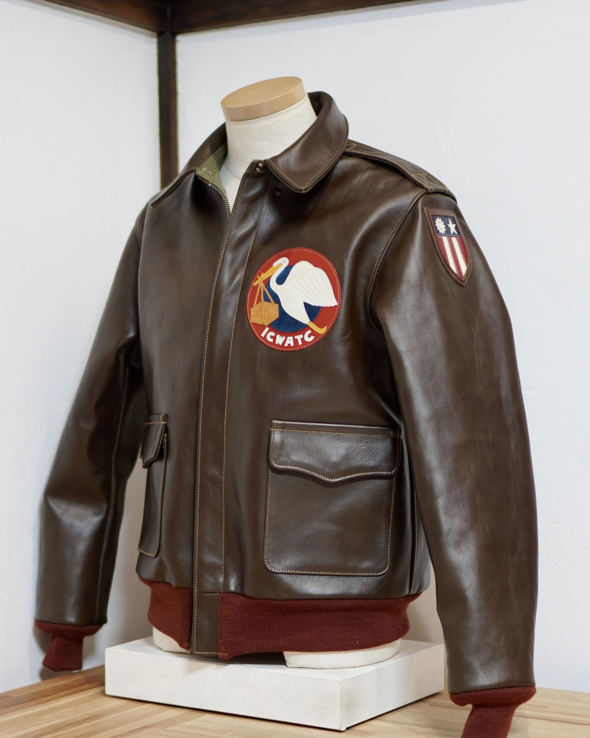 大阪府 D様 Canyon A-2 - Canyon Leather Craft