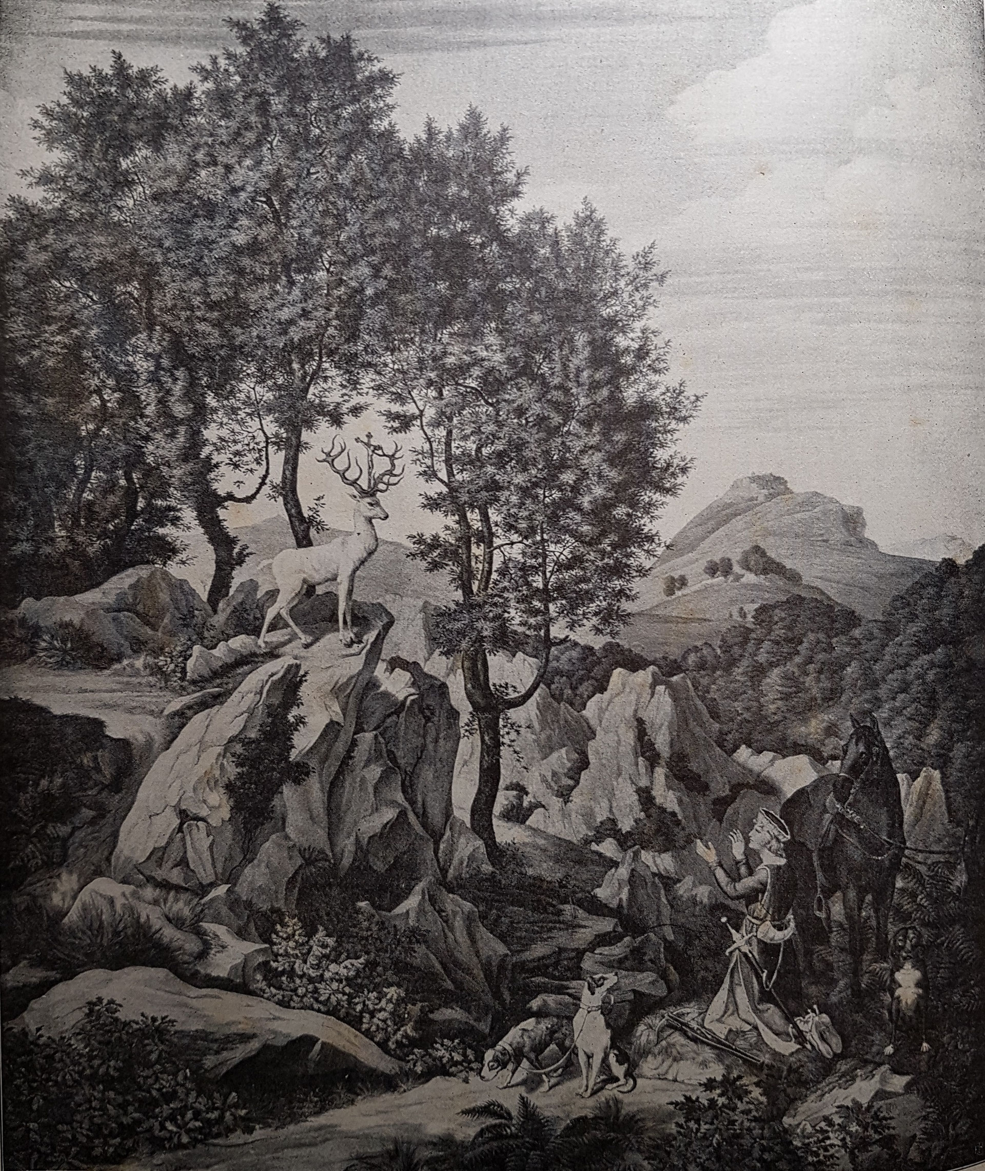 Hl Eustachius Von Rom Heiligen Legende Die Heiligen Und Seligen Der Katholischen Kirche