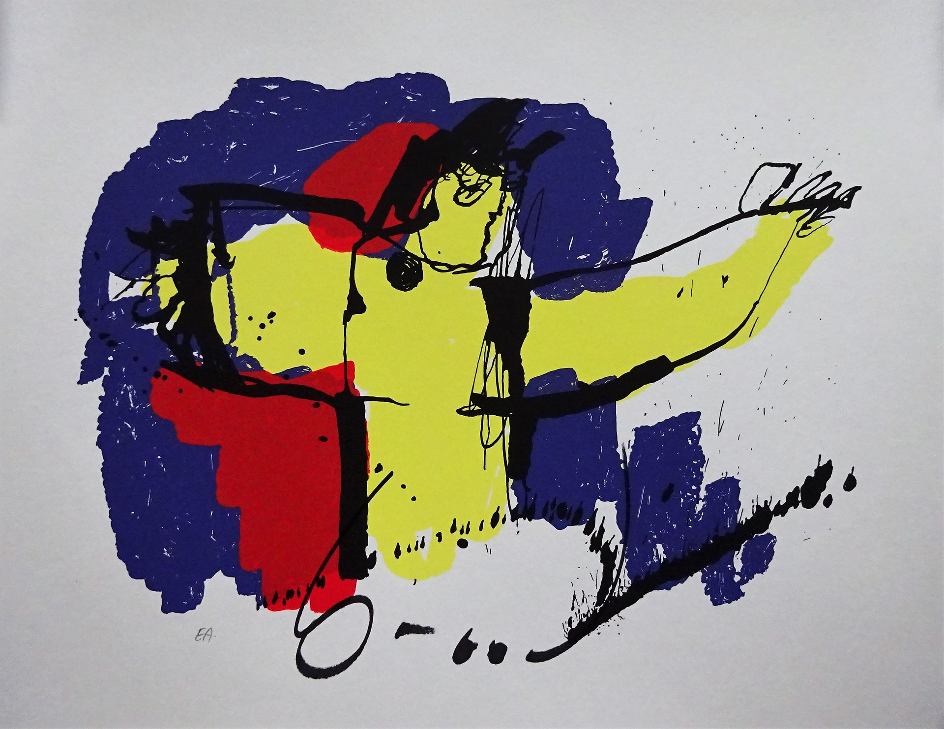 Herman Brood - Schilderijen. Kunst uit o.a. Veere in Zeeland.