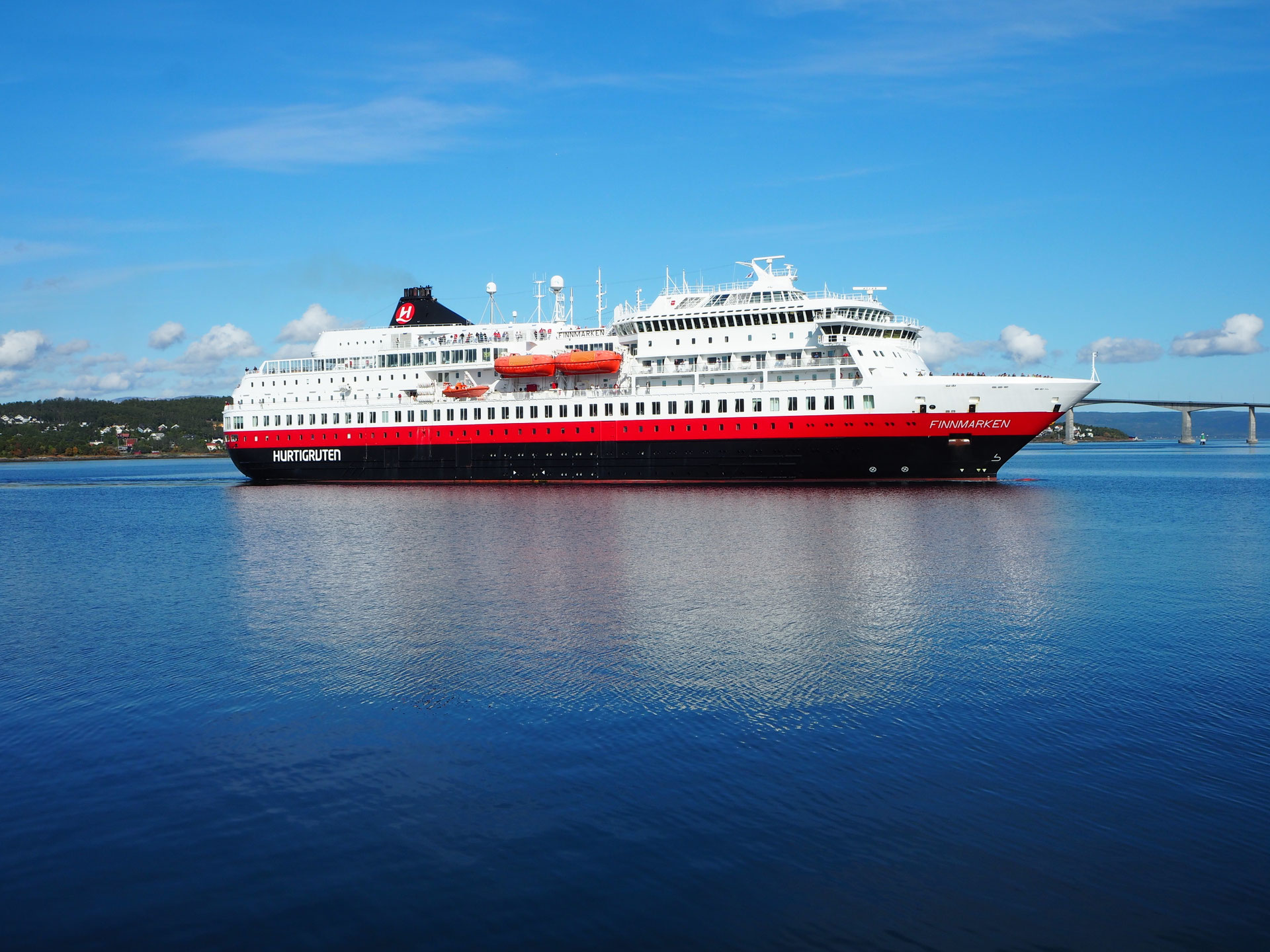 Auf Dem Hurtigrutenschiff Greti Pauls Webseite
