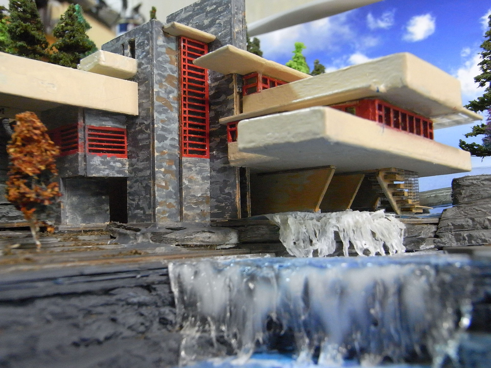 モデル製作記 No 12 Falling Water 落水荘 Akkie Museum ページ モデル製作記 No 12 Falling Water 落水荘 Akkie Museum ページ