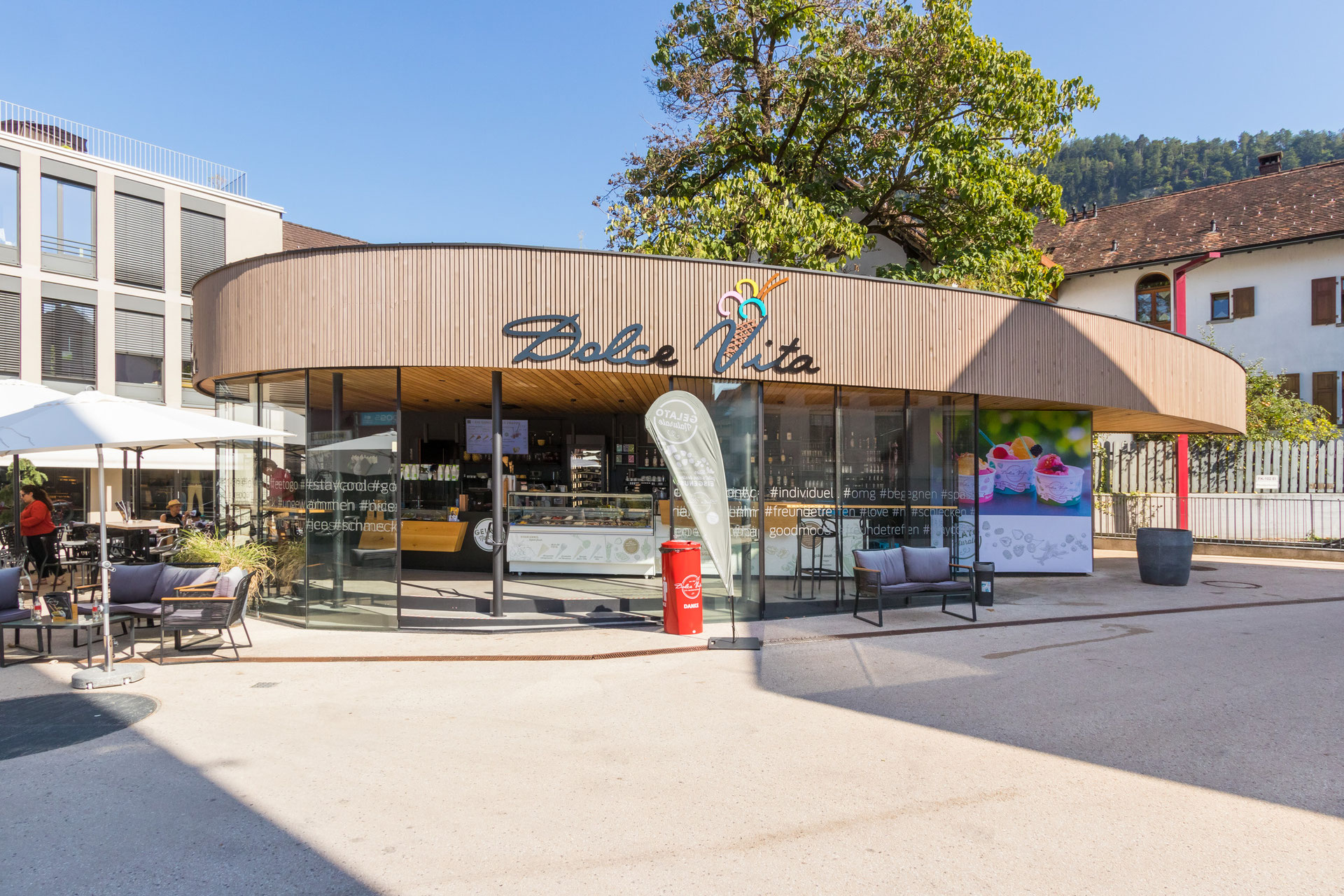 Eisdiele Rankweil - Vinomna Center - Dolce Vita Eis-Manufaktur in