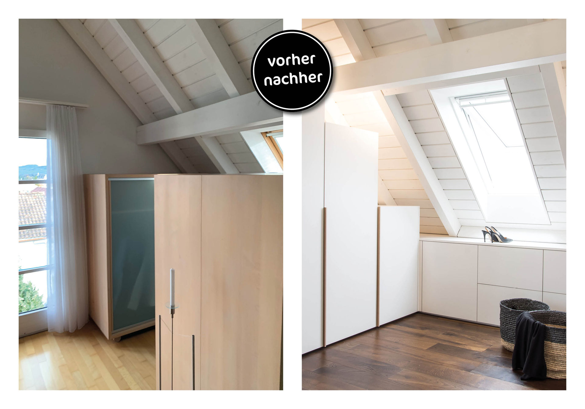 VORHER - NACHHER - Kreis Innenarchitektur