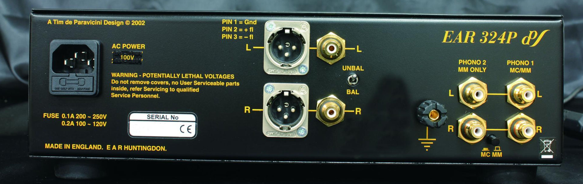 EAR 324 Phono Control Centre - ヨシノトレーディング EAR 324 Phono Control Centre - ヨシノトレーディング