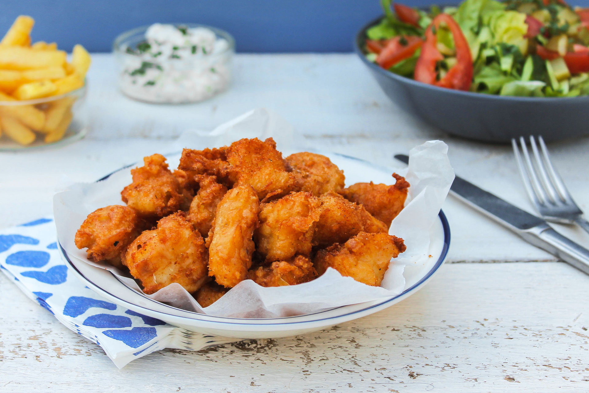 Zelfgebakken kibbeling De zus van Pauline Zelfgebakken kibbeling De zus van Pauline