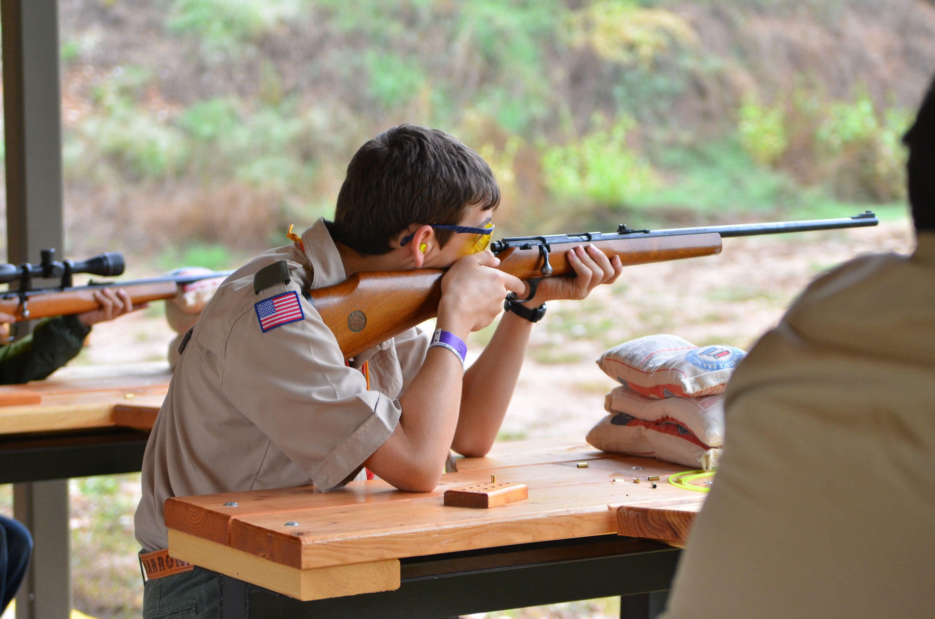 Boy Scouts of America Training marksmanship