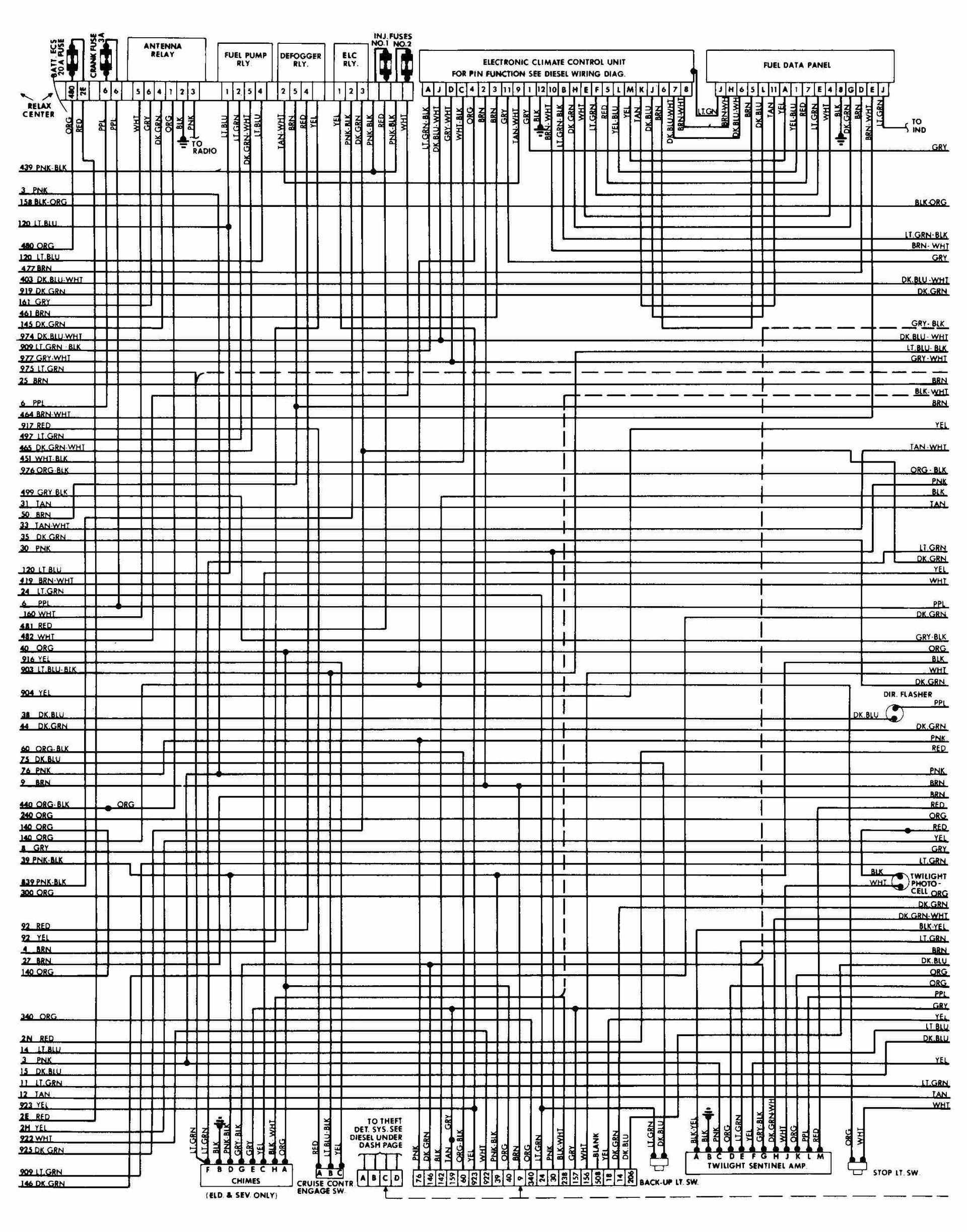 Cadillac DEVILLE - Wiring Diagrams bmw 1 series wiring diagrams 