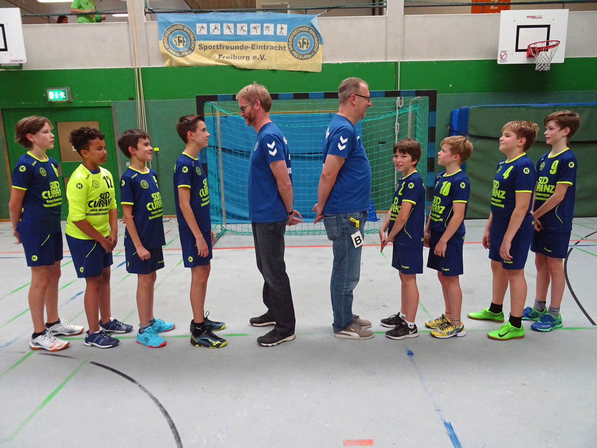 Männliche DJugend 1 Handball in Freiburg