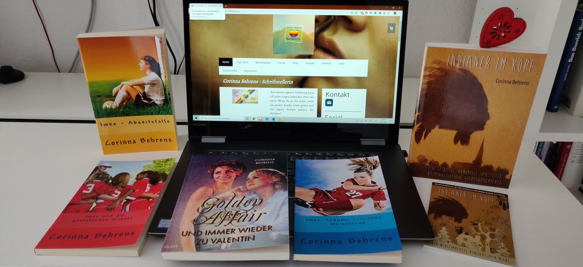 Bucher Corinnabehrens Webseite