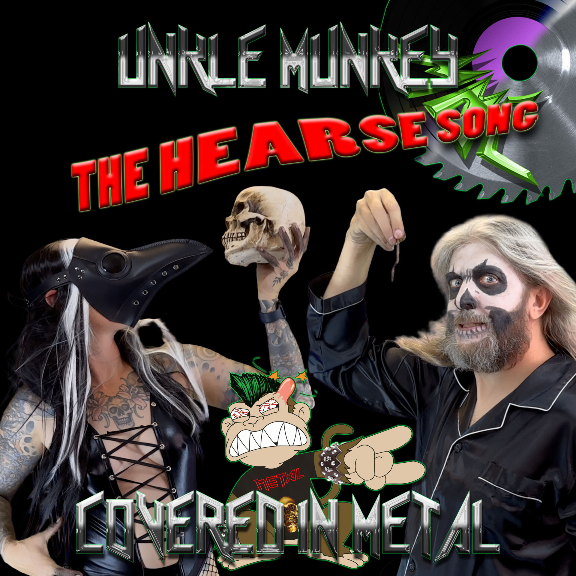 The Hearse Song - Metal Cover - Harley Poe Cover (Originally Written by