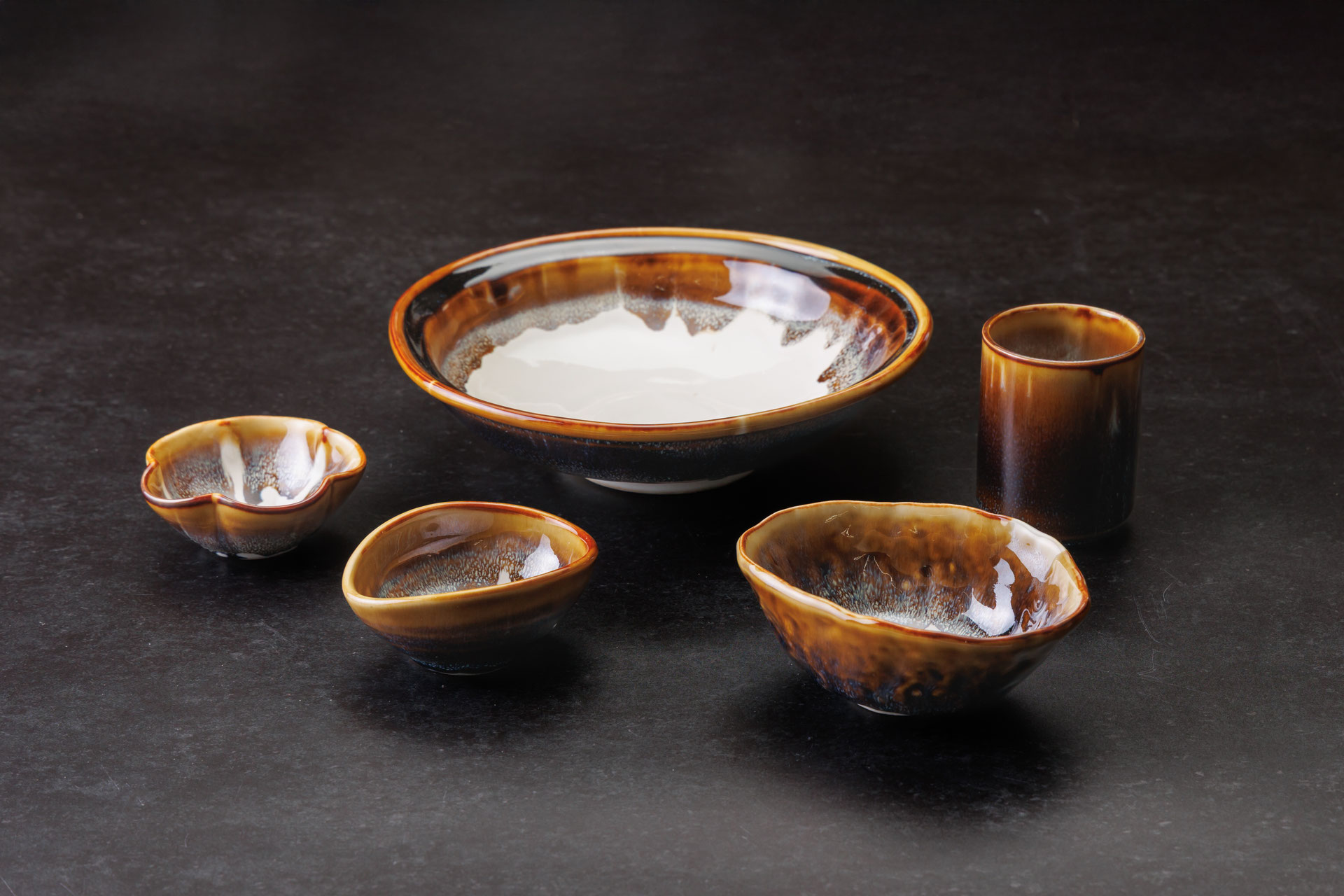 大恵窯 皿 波佐見焼 斉山窯（太田恵）高台付鉢