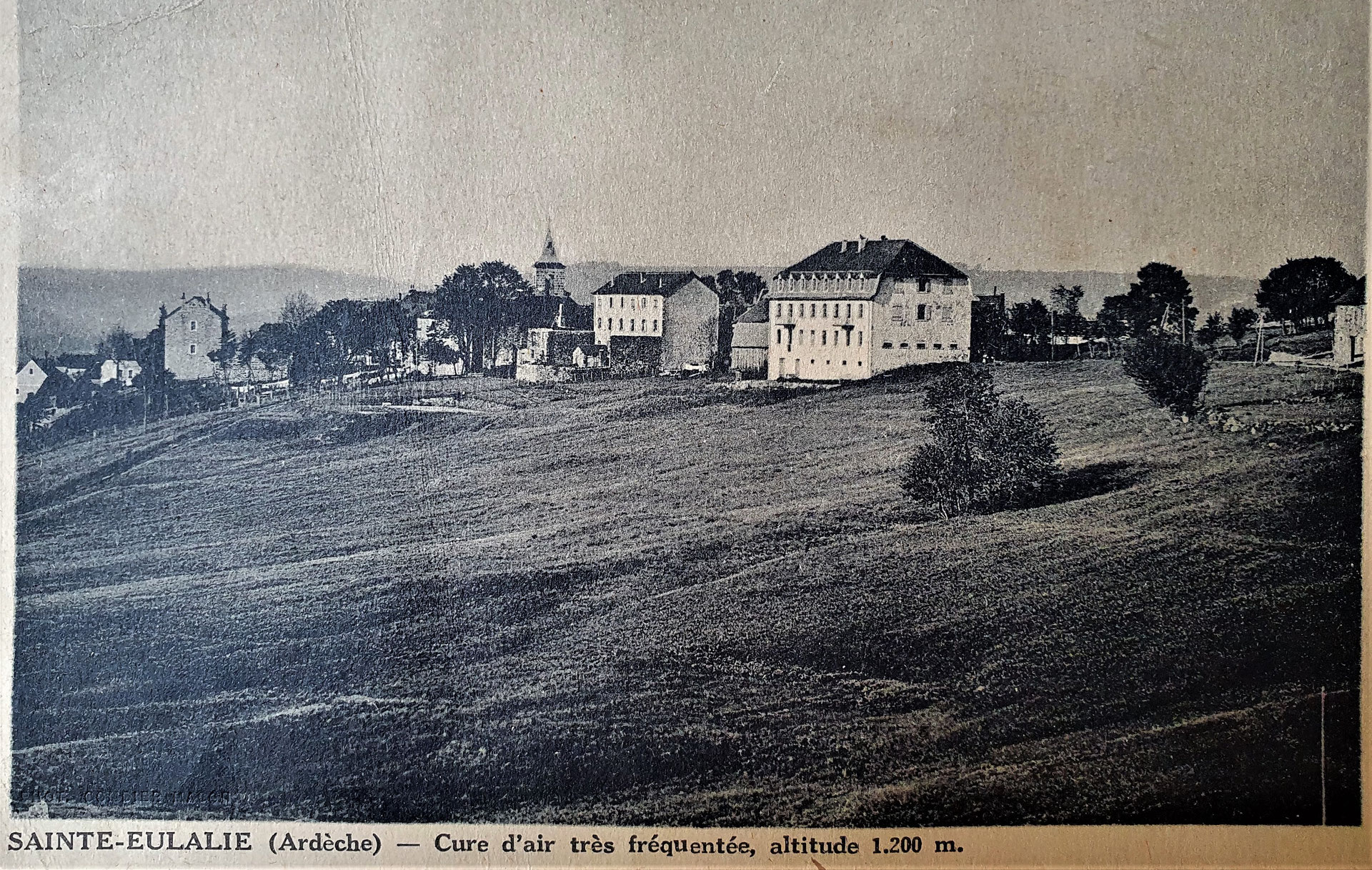 Origine du village de SainteEulalie Mairie de SainteEulalie Ardèche