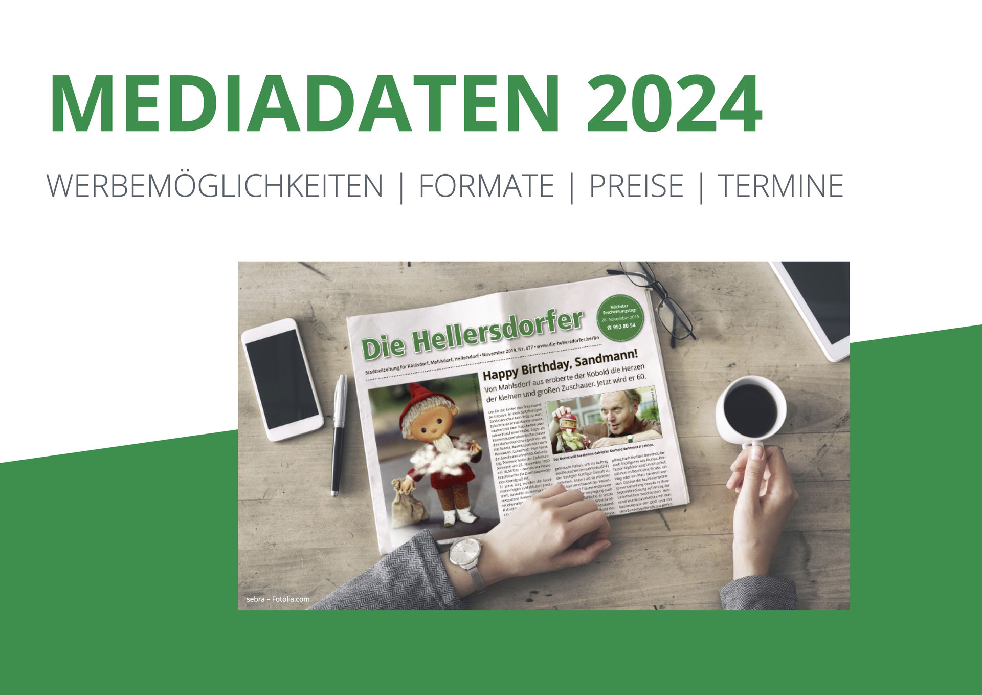 Werbung - Berliner Stadtteilzeitung 