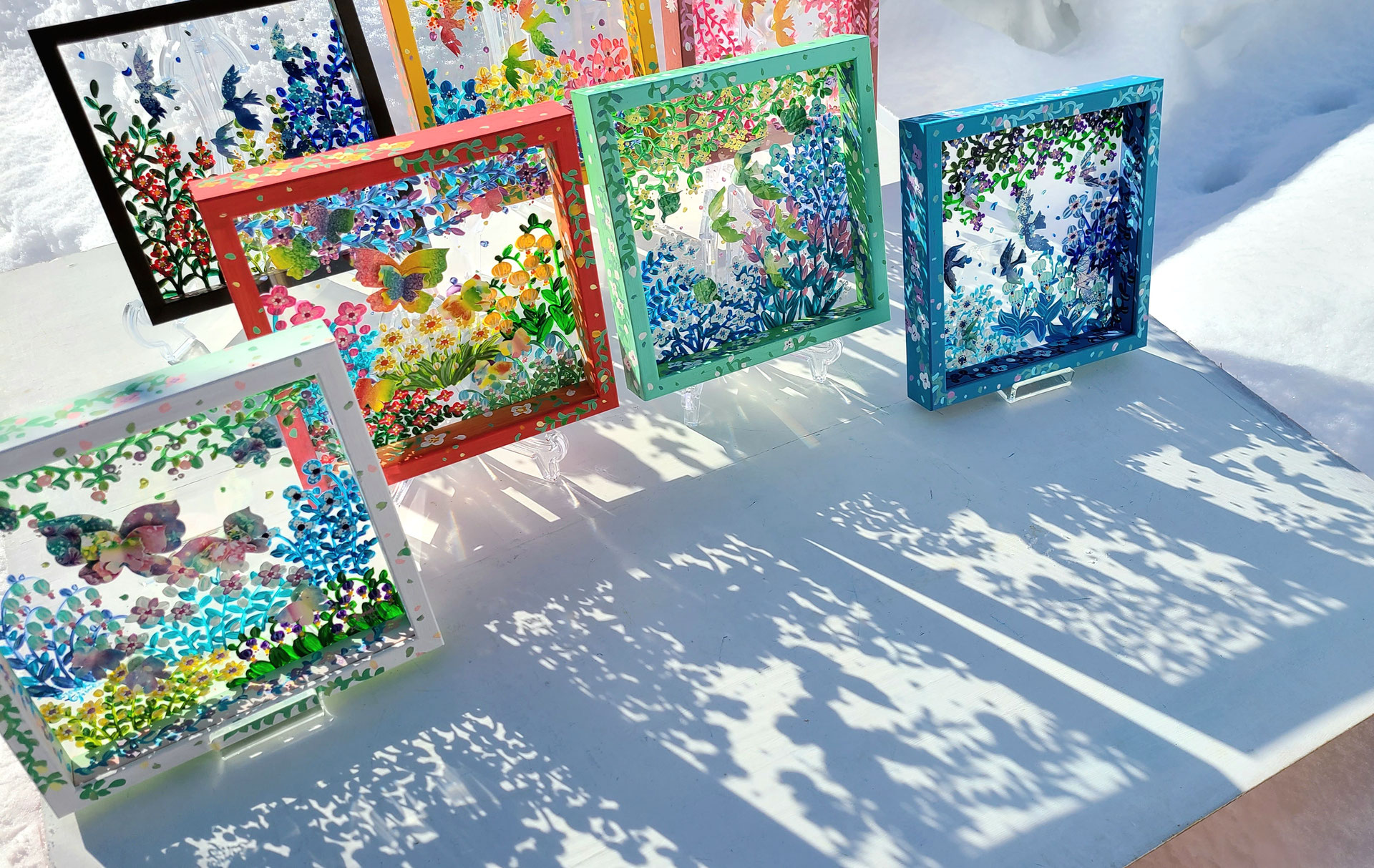 art works - にじいろ絵描き てじまともこ TOMOKO TEJIMA / painter in