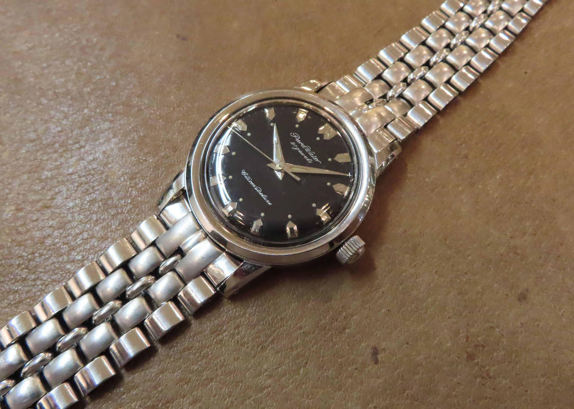 シチズン デラックス パラウォーター 手巻き メンズ腕時計 シチズン デラックス パラウォーター 手巻き メンズ腕時計 シチズン