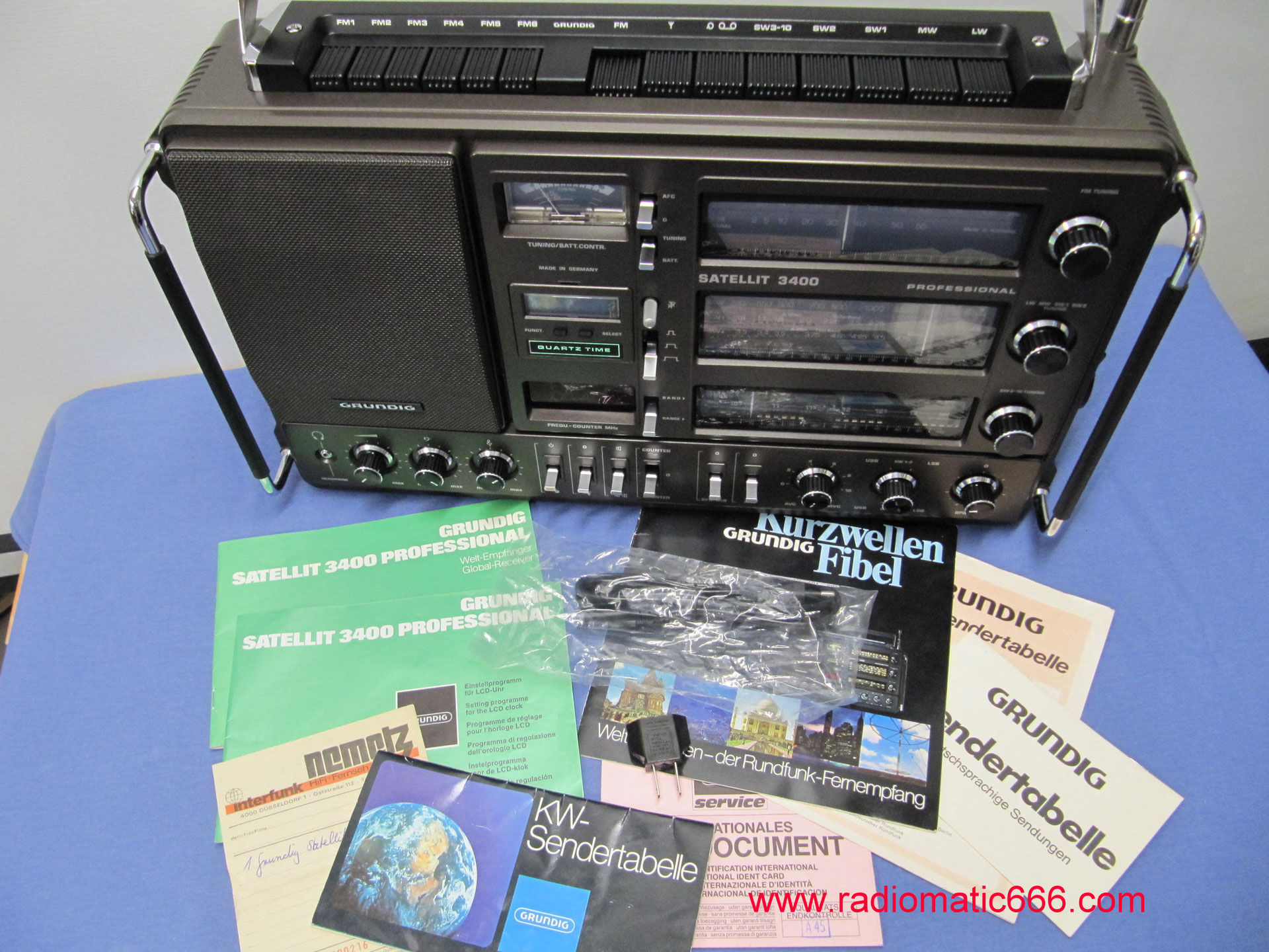 Grundig Satellit 3400 Professional SOLD - radiomatics 666 Grundig Satellit 3400 Professional SOLD - radiomatics 666