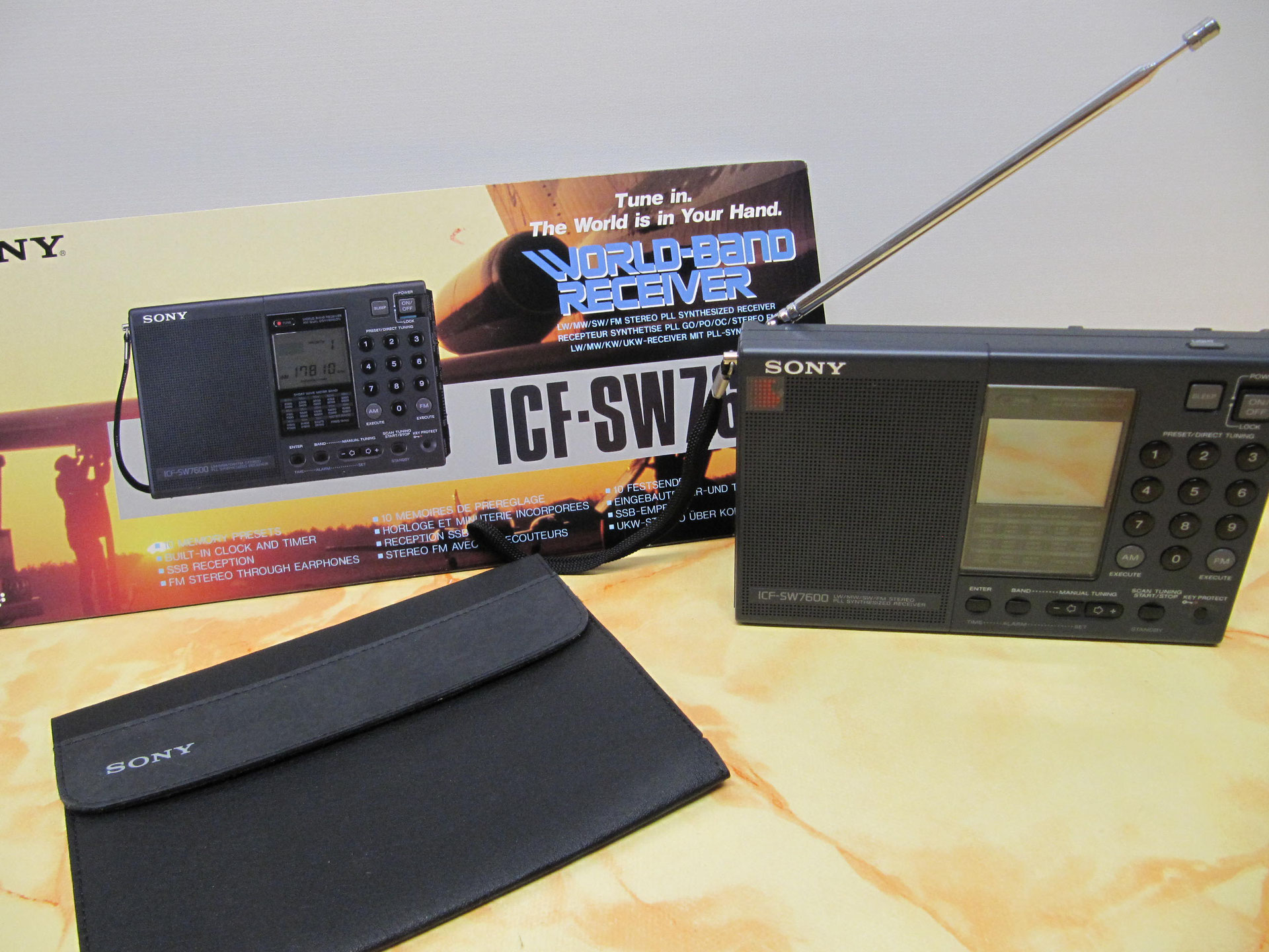 SONY ICF-SW7600 SOLD - radiomatics 666