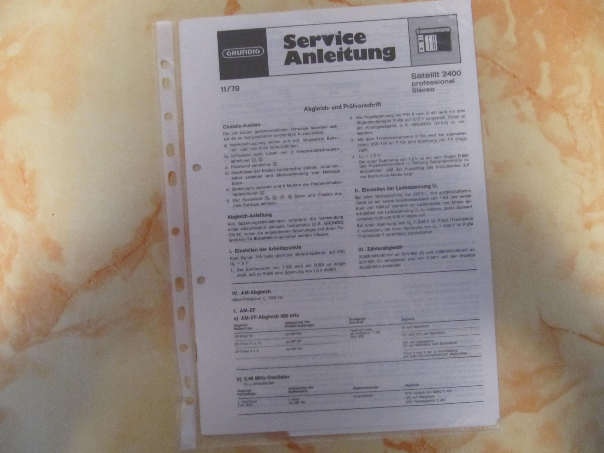 Satellit 2400 Sl Professional Radiomatics 666