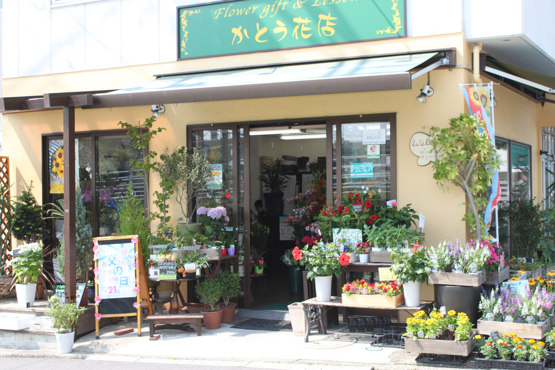 アクセス 有 かとう花店 海田町の花屋さん