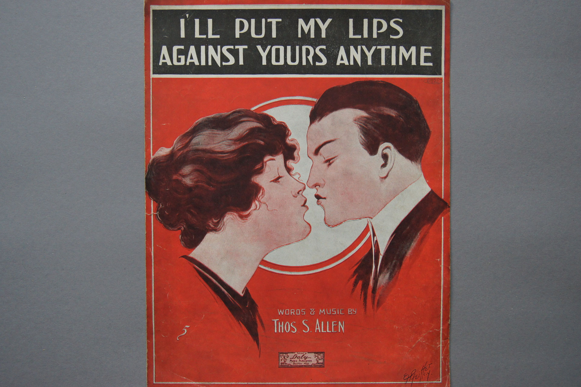 I'll Put My Lips Against Yours Anytime notenmuseum