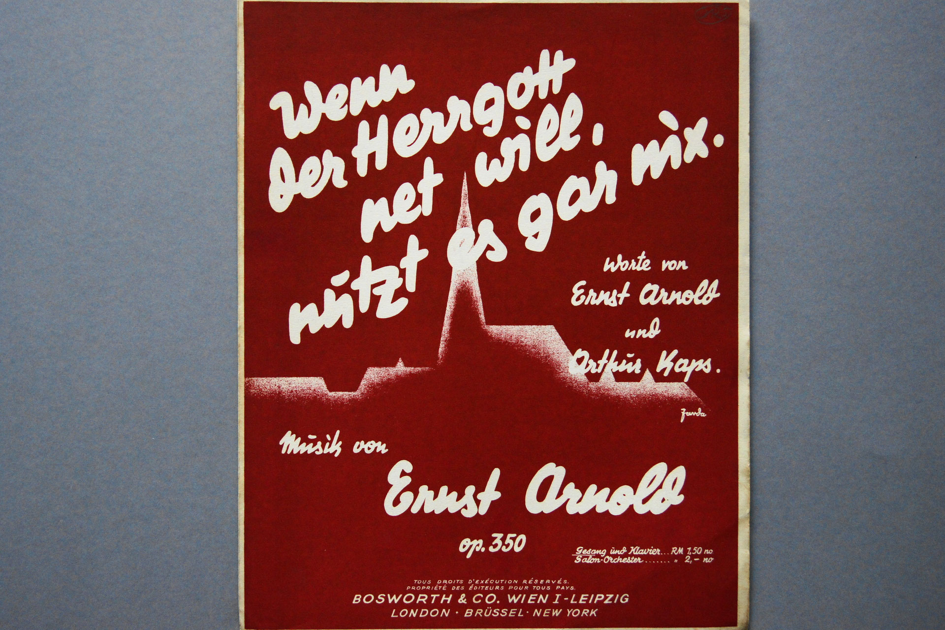 Wenn der Herrgott net will, nutzt es gar nix notenmuseum Wenn der Herrgott net will, nutzt es gar nix notenmuseum
