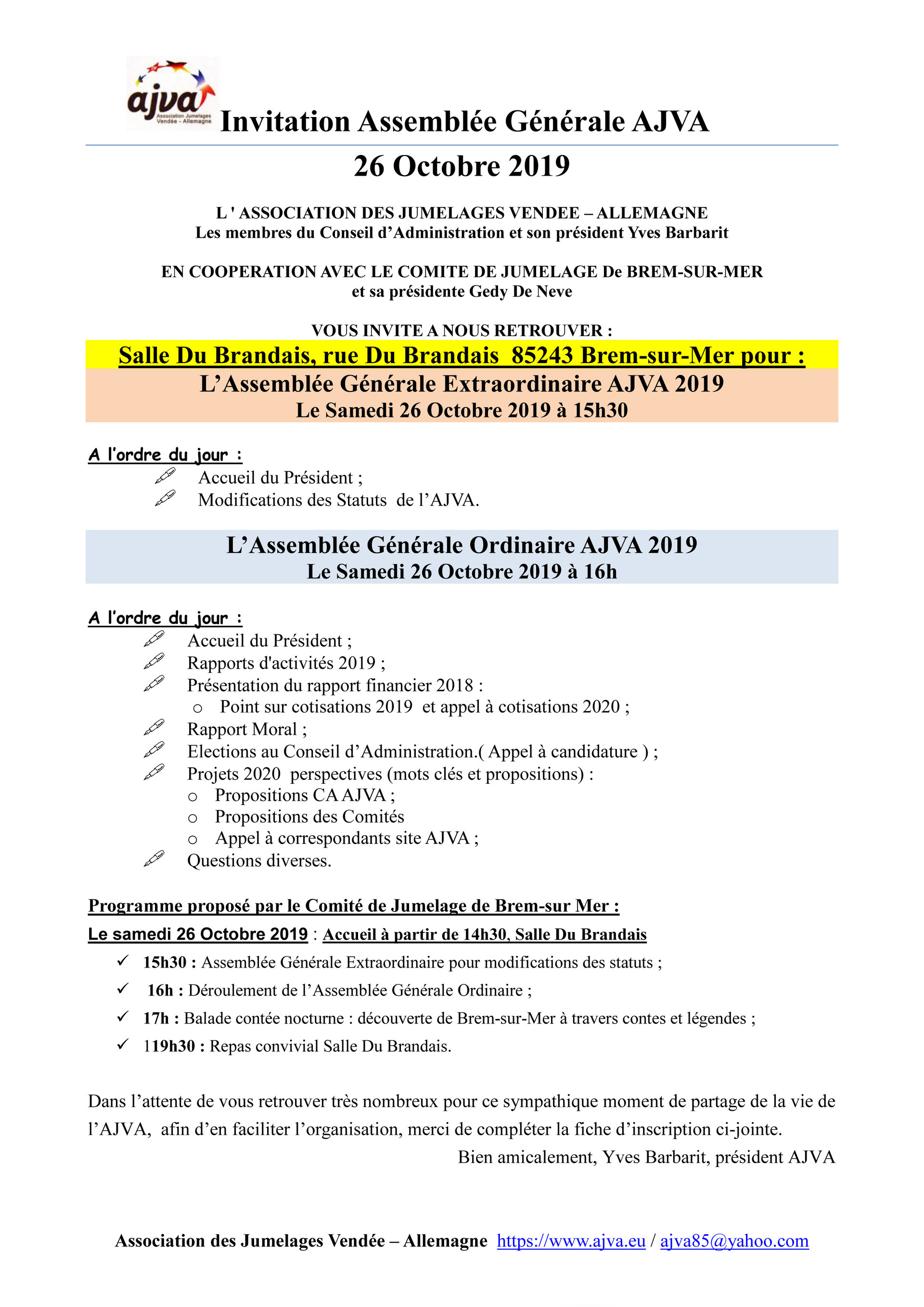 Forum Et Ag De L Ajva Site De Ajva1