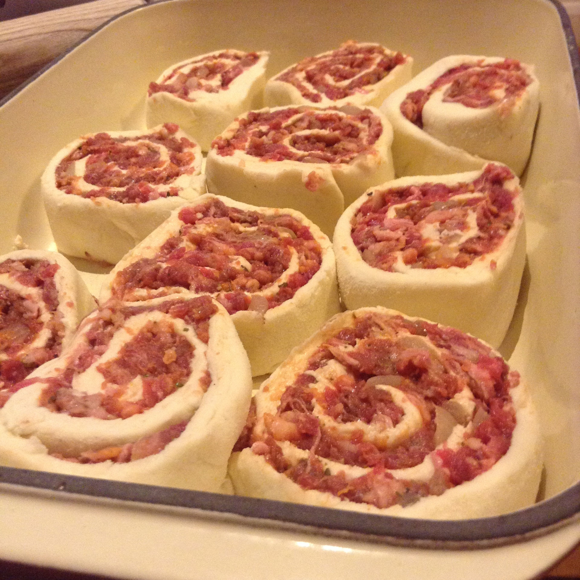 Beef Mince Pinwheels rozziesrecipes