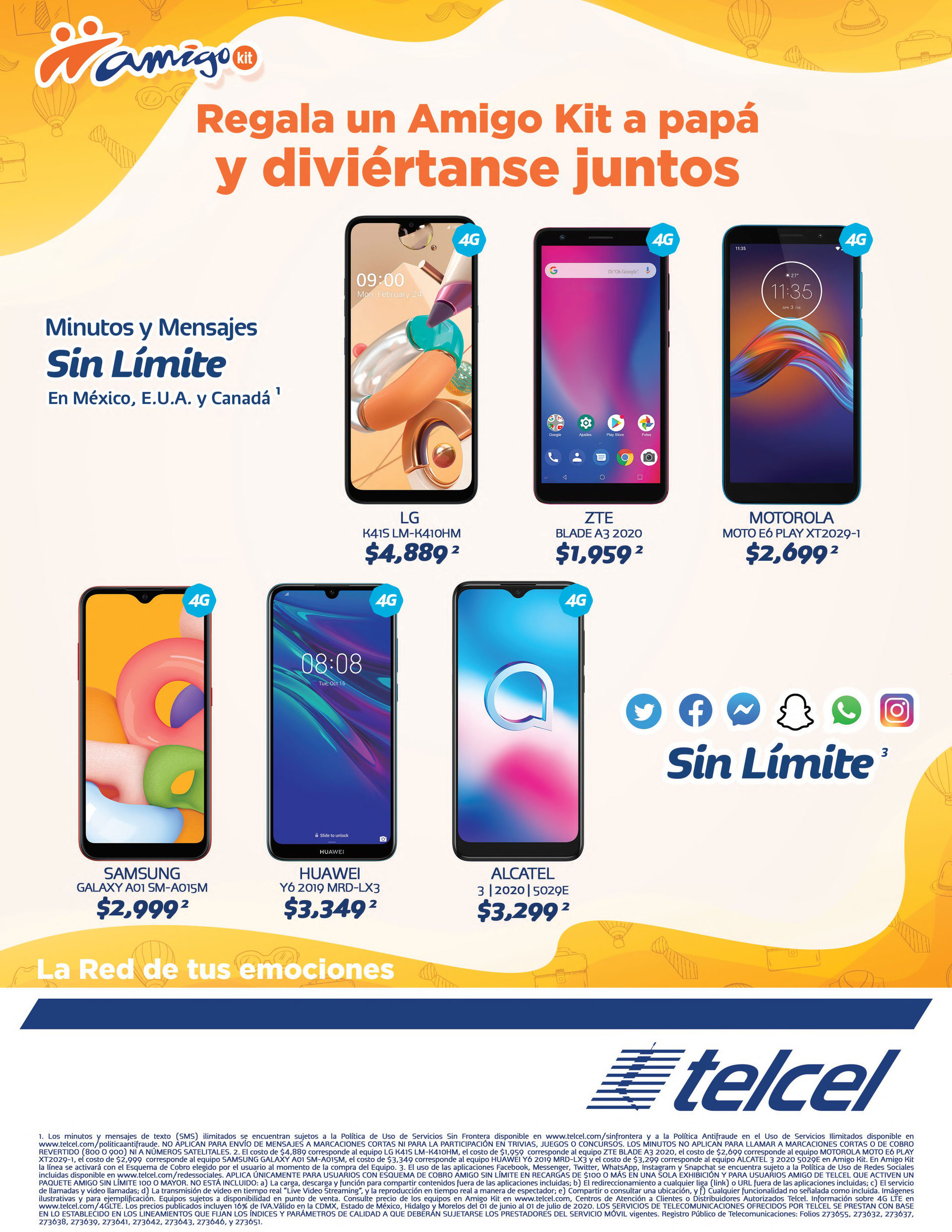 DIA DEL PADRE 2020 PLANES TELCEL