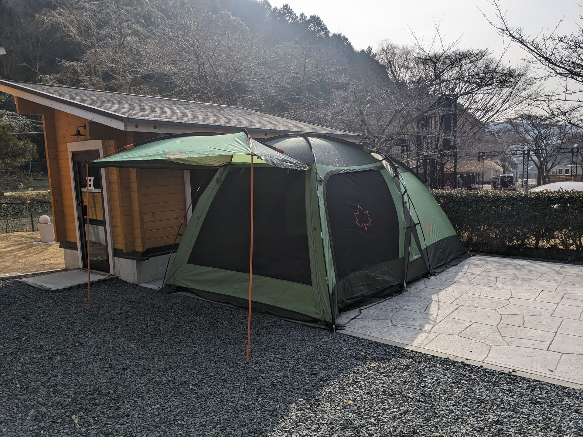 Daiwa ダイワ 三角テント 屋根裏保管美品 サウナテント　ビンテージテント Daiwa ダイワ 三角テント 屋根裏保管美品 サウナテント